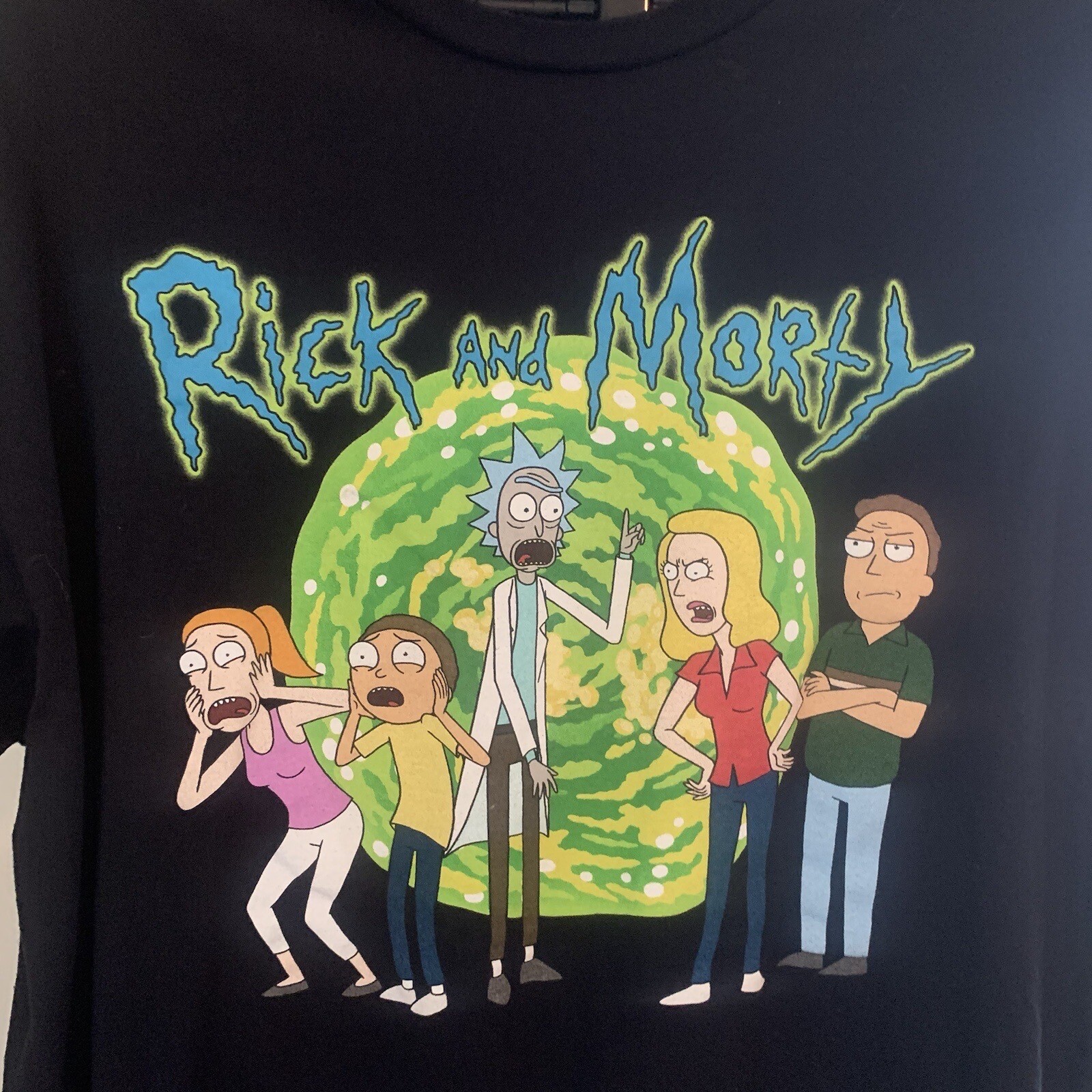Rick and Morty Adult Swim Ripple Junction T Shirt Men’s 2XL
