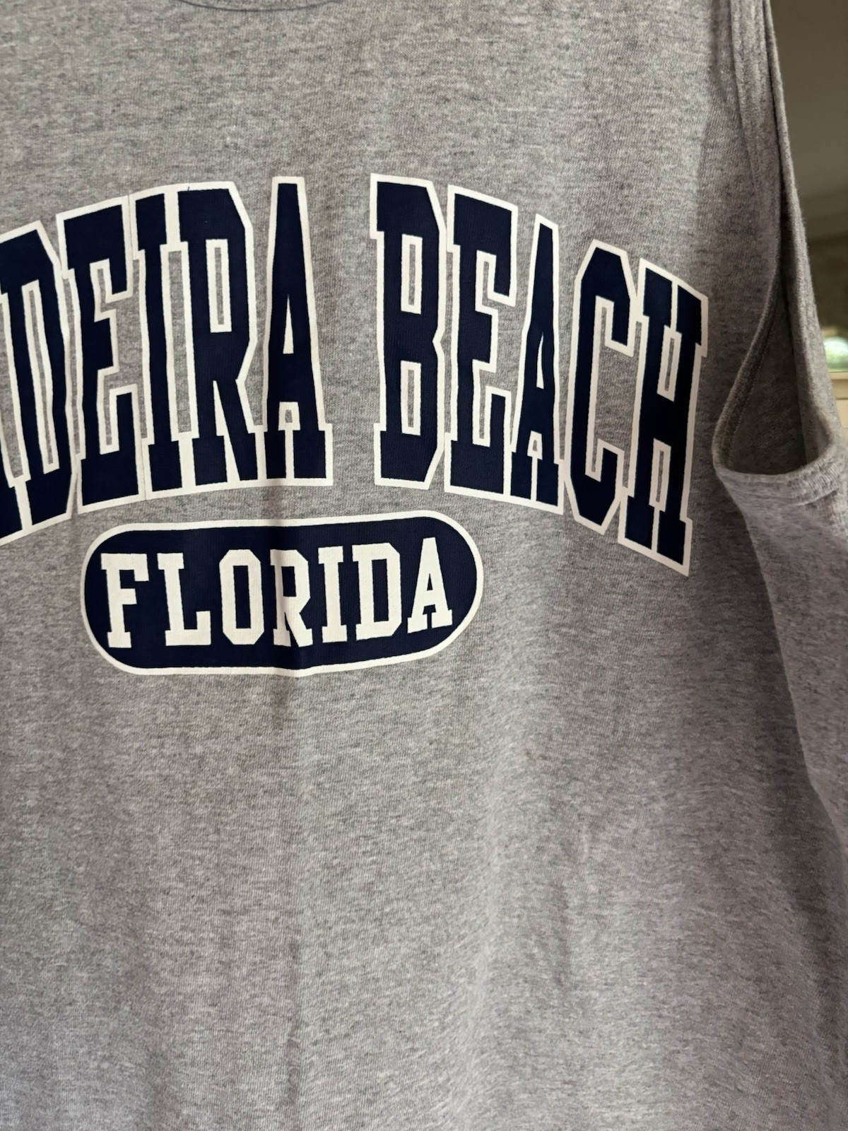 Madeira Beach Florida Men’s Tank Top Size XXL 90/10 Preshrunk Cotton/Poly