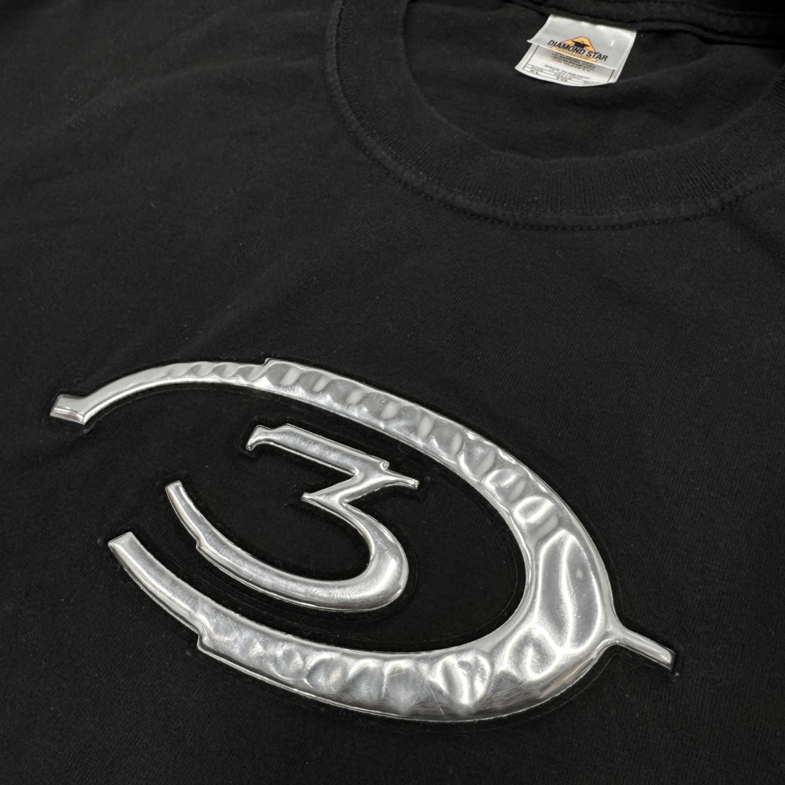 Halo 3 Logo Tee Size XL Bungie Promo Xbox 360 Chrome Emblem Diamond Star Shirt