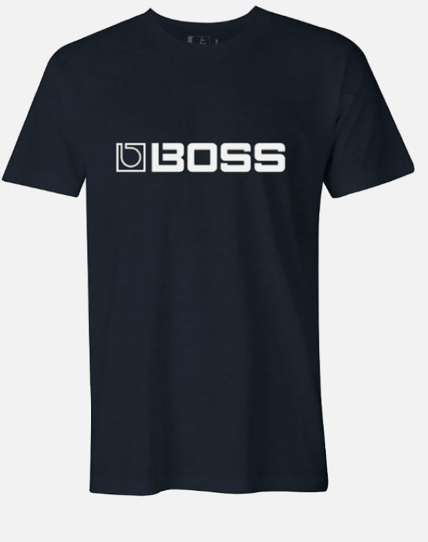 Boss Pedals Guitar Tee – Choose Your Size & Color!