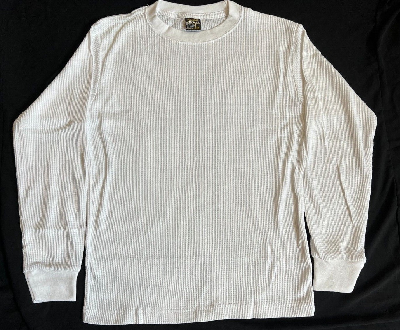Men’s Cotton Waffle Knit Shirt: Warm Thermal Top for Winter – Free Shipping