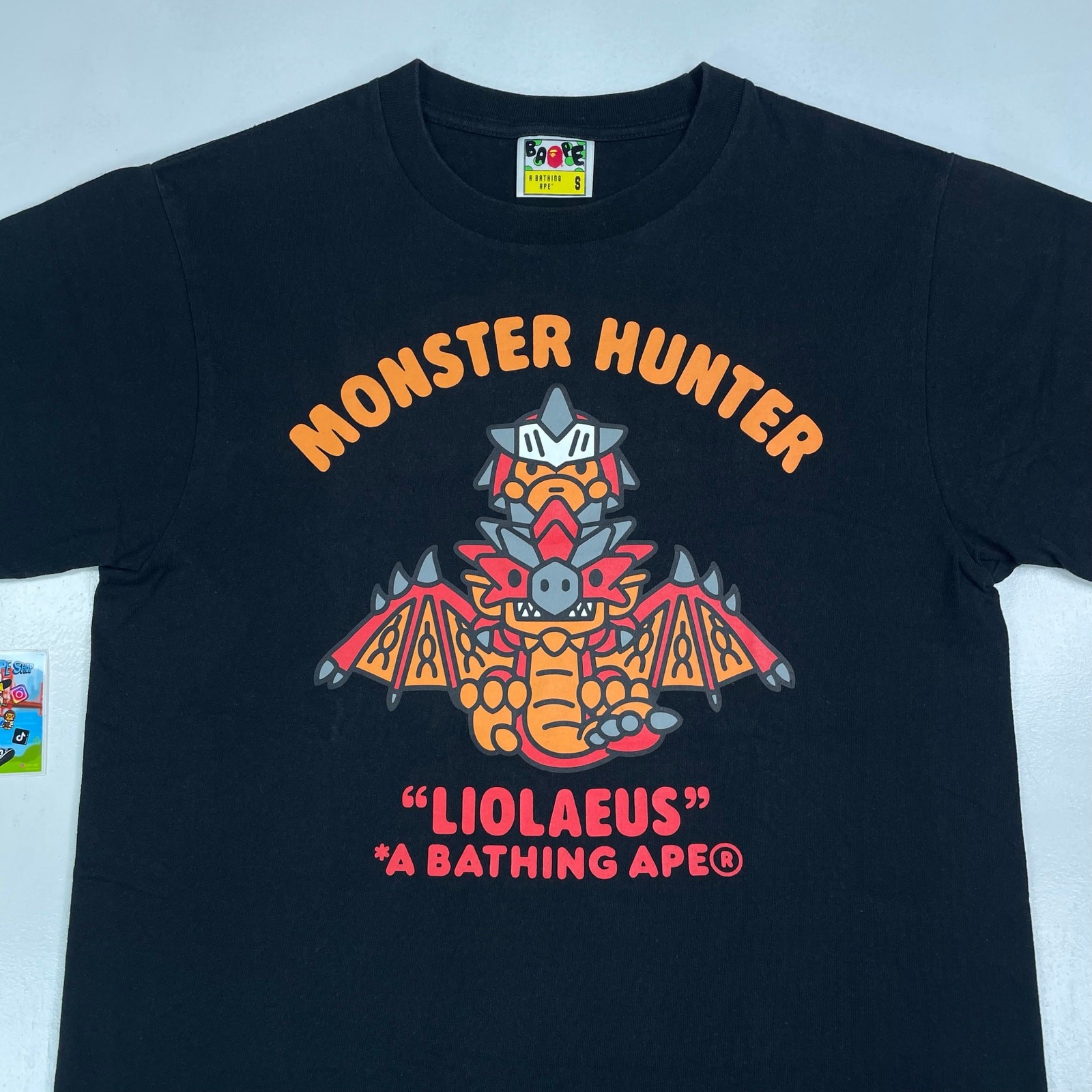2013 Bape x Monster Hunter “Liolaeus” Baby Milo Tee – Size Small