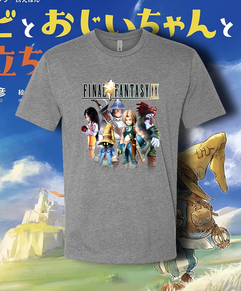 Final Fantasy IX 9 Retro Video Game T Shirt Youth M – Adult 6XL Fast Ship!