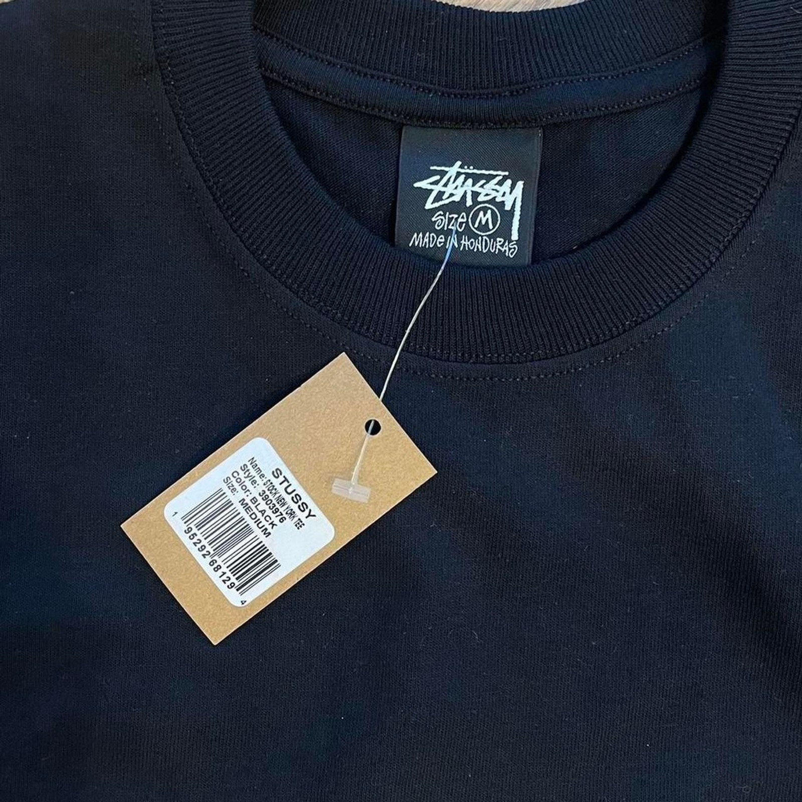 Black Stussy New York Exclusive Chapter t-shirt size Medium
