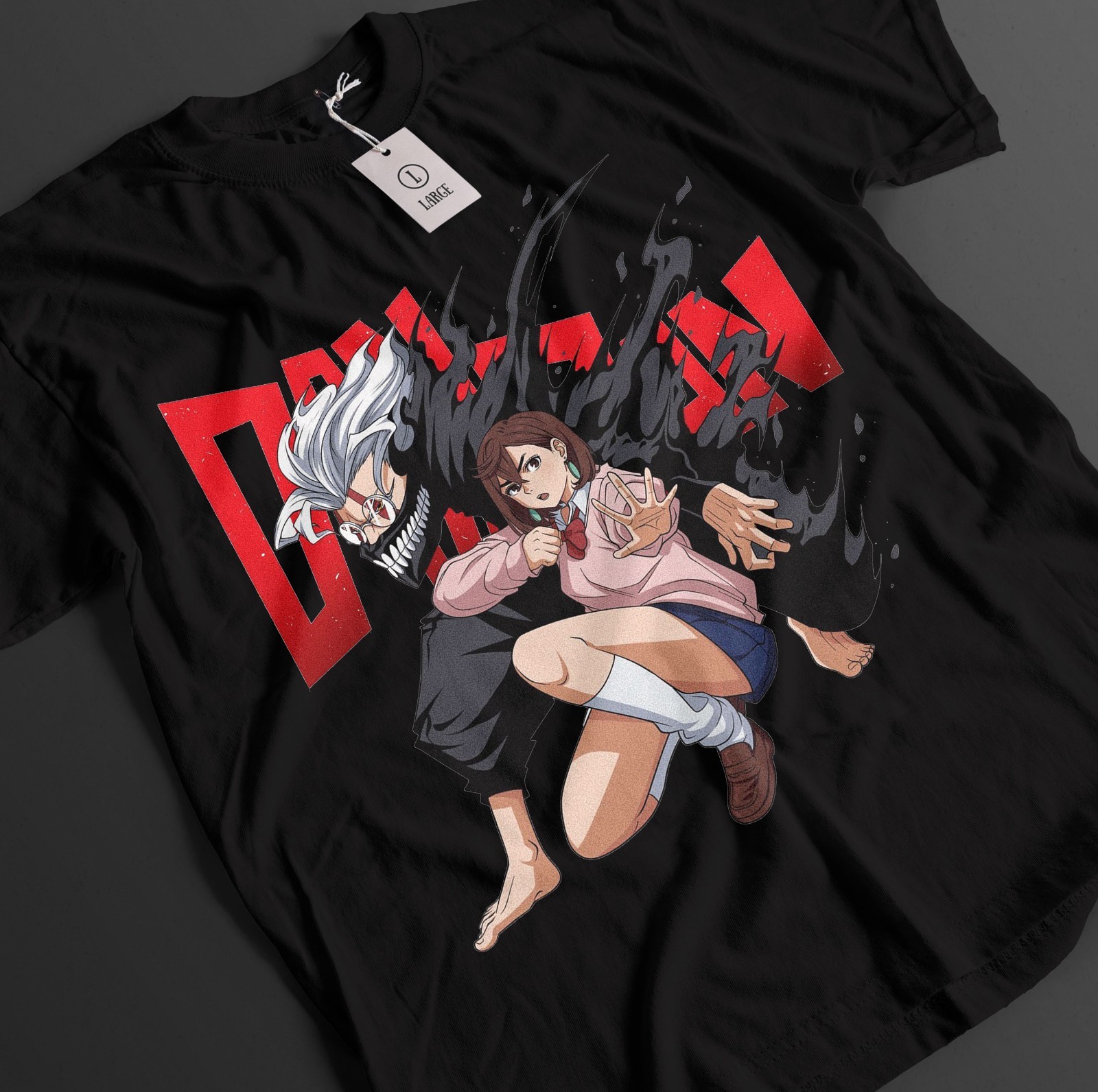 Dandadan T-shirt Okarun Shirt Momo Seiko Ayase Top Aira Turbo Granny Unisex Tee