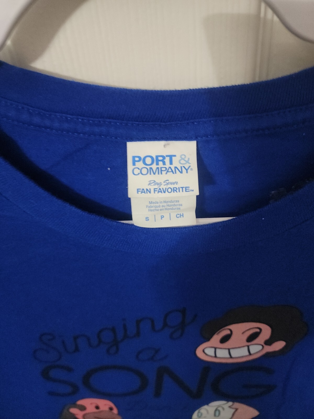 Steven Universe Graphic T-Shirt SIZE S “Singing A Song Don’t Cost Nothin'”