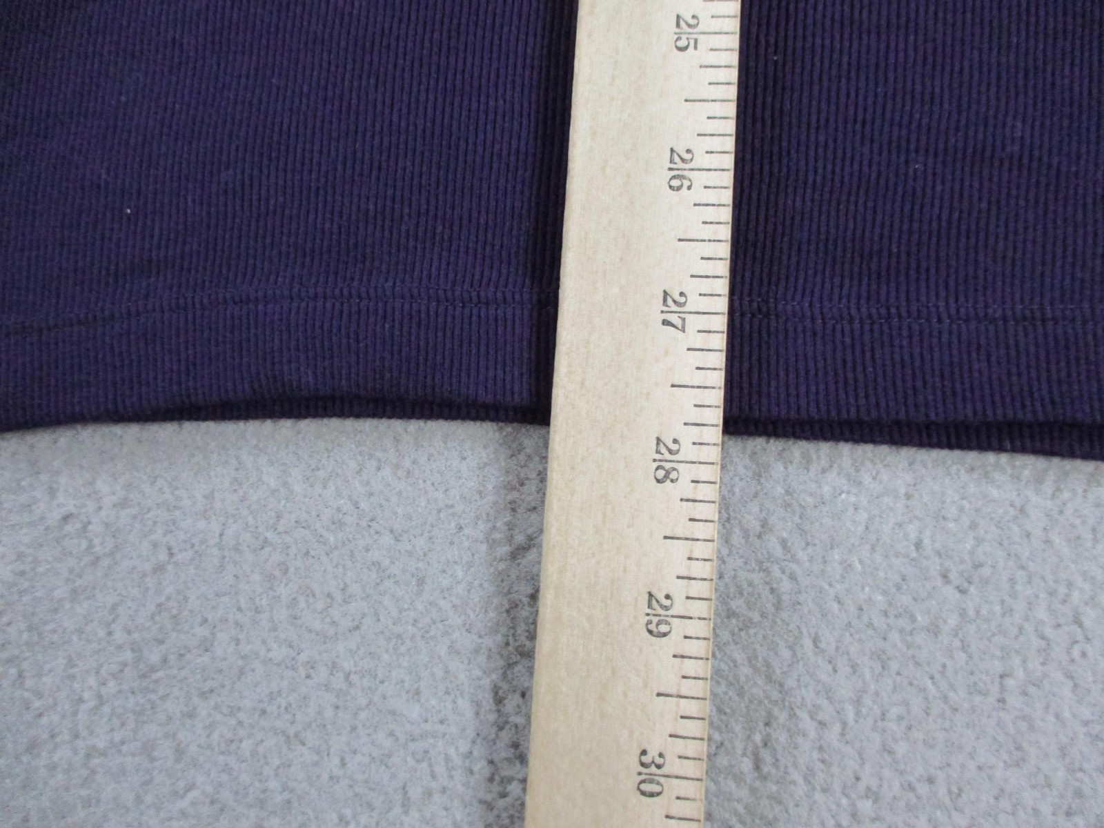 Ralph Lauren Shirt Mens XL Purple Black Label Ribbed Knit Henley Long Sleeve