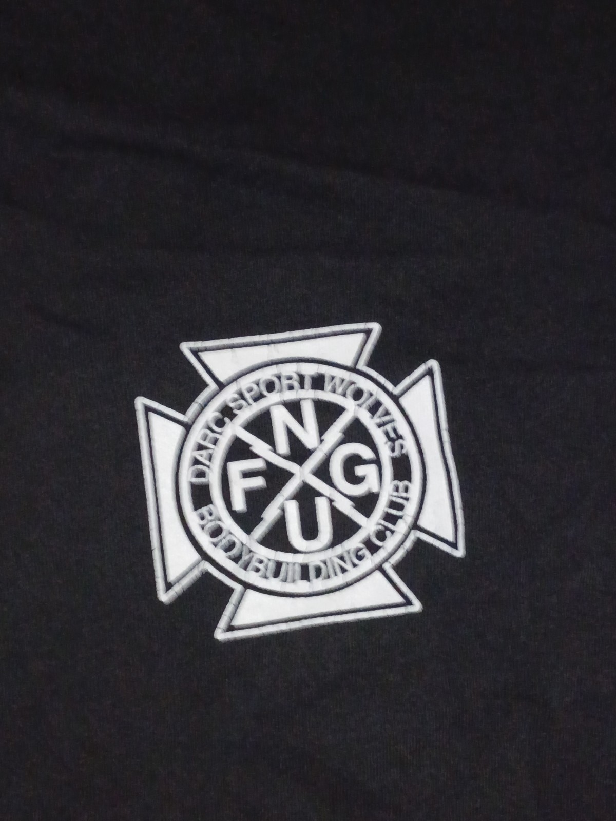 Darc Sport Wolves Black Shirt Men’s Large Gym