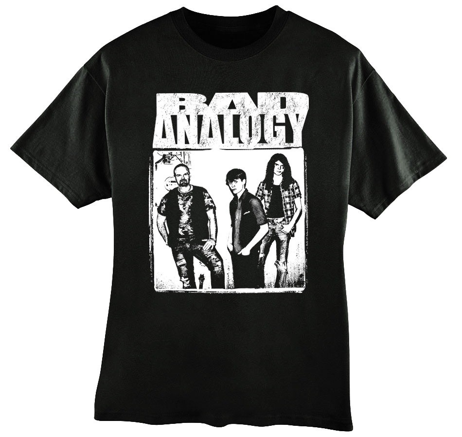 Bad Analogy MEDIUM band tee shirt $10 SHIPS FREE! Wear a band nobody knows!