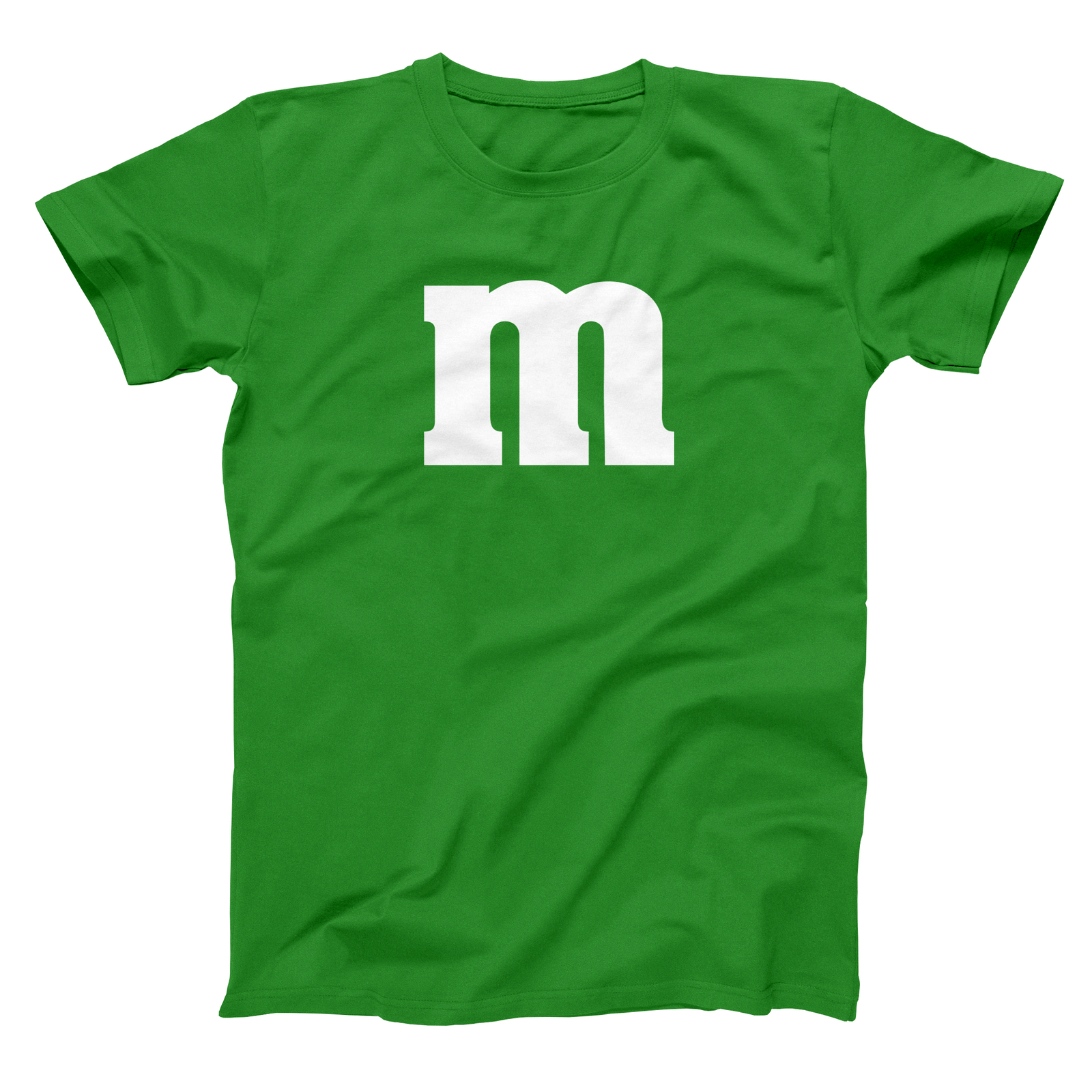 M & Candy Costume Set Funny Humor Halloween Group Green Basic Men’s T-Shirt