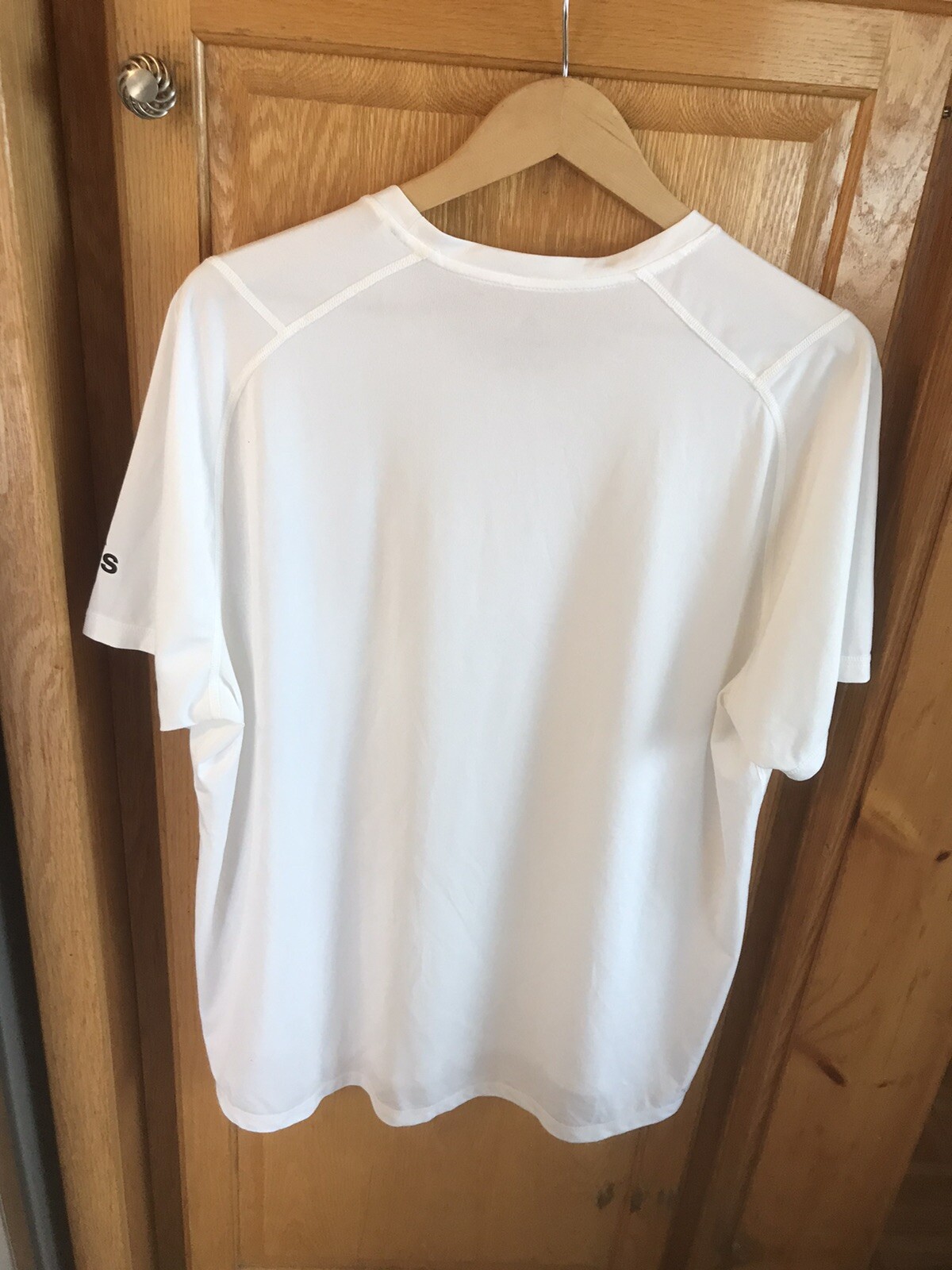 Adidas white Climate t shirt sz XL
