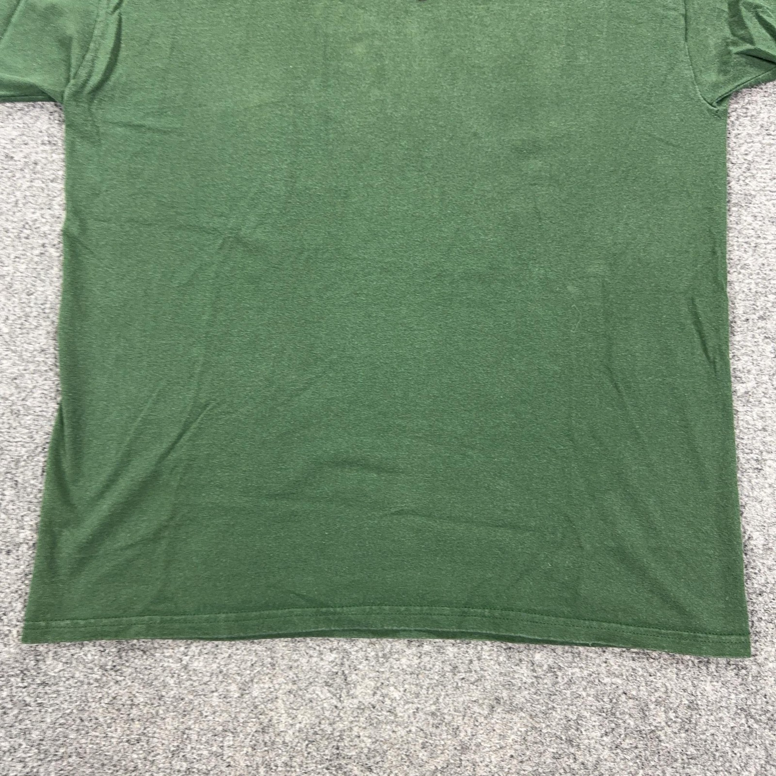 Champion Shirt Mens Large Green Script Logo Graphic Tagless Crewneck Tee