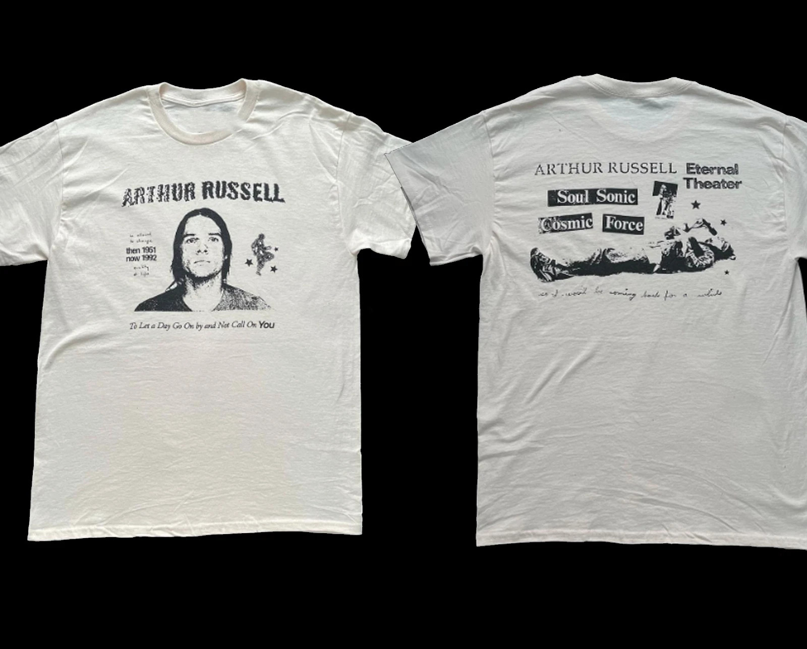 Rare Arthur Russell COLLECTION Tour S to 5XL 2-sides T-shirt