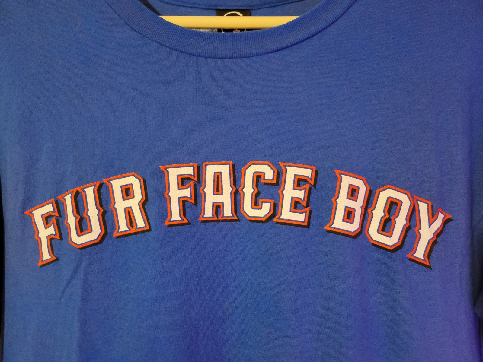 Fur Face Boy T-Shirt – Large – Rare – Excellent Condition