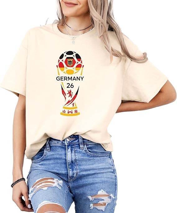 Germany World Cup 2026 Fan Shirt German Football Supporter Graphic Tee Unisex