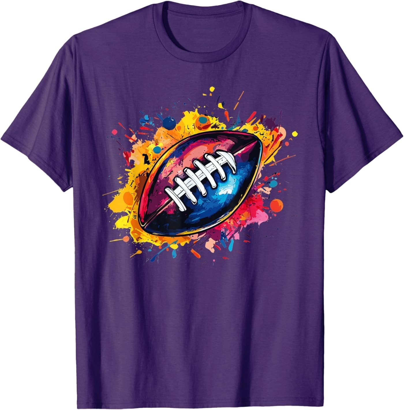 Football Game Day Player and Fan Graphic T-Shirt
