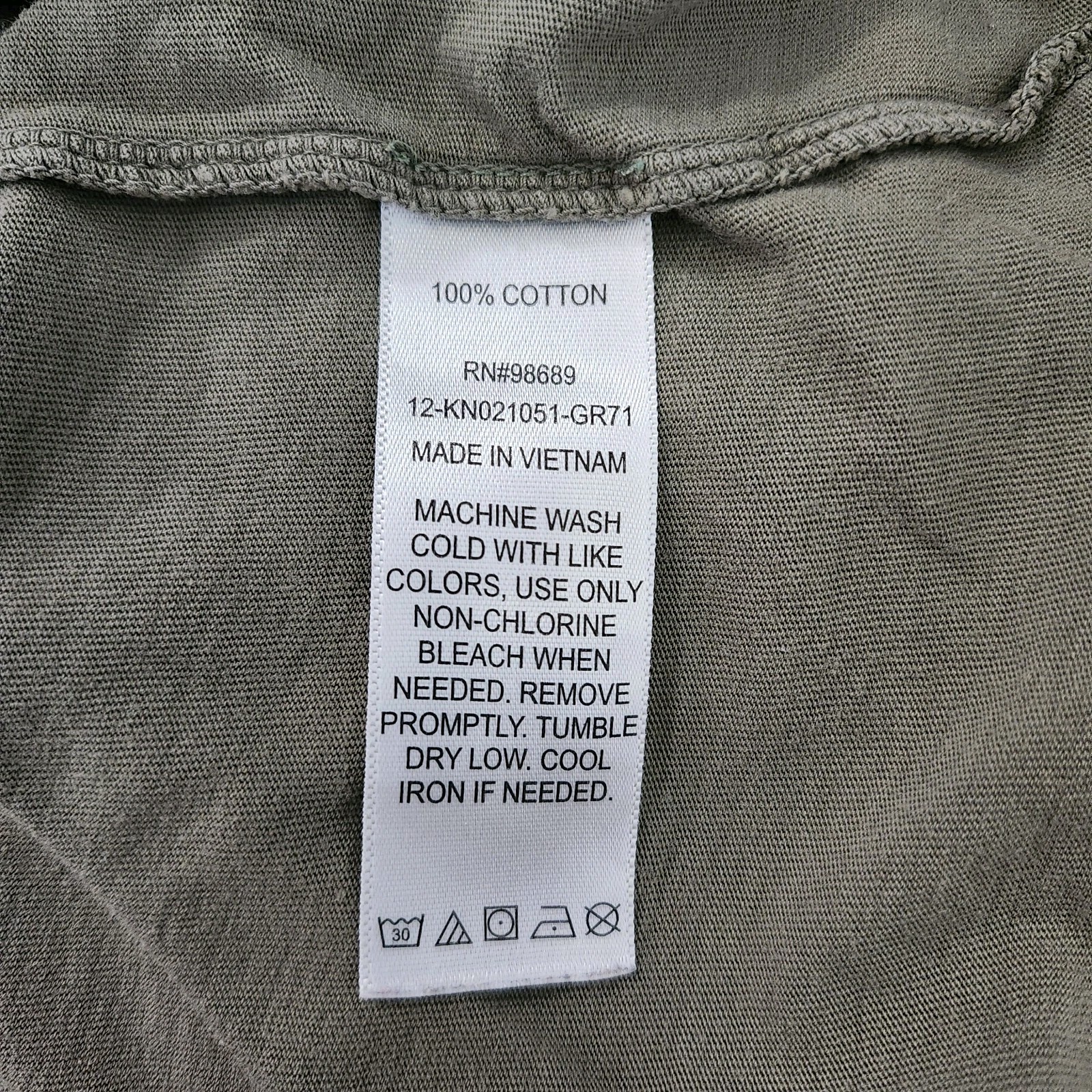 Todd Snyder Champion Short Sleeve Tee Shirt Fatigue Olive Faded XS/X-Small