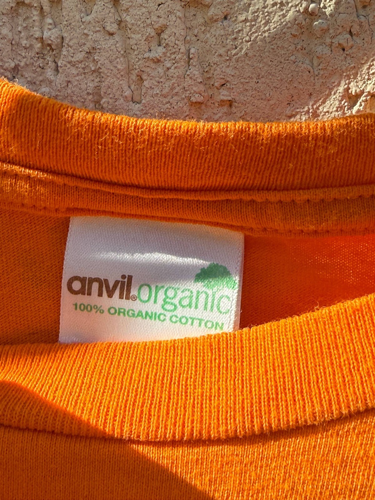 Vivienne Westwood Style “Up Green” Graphic T-Shirt Orange Anvil