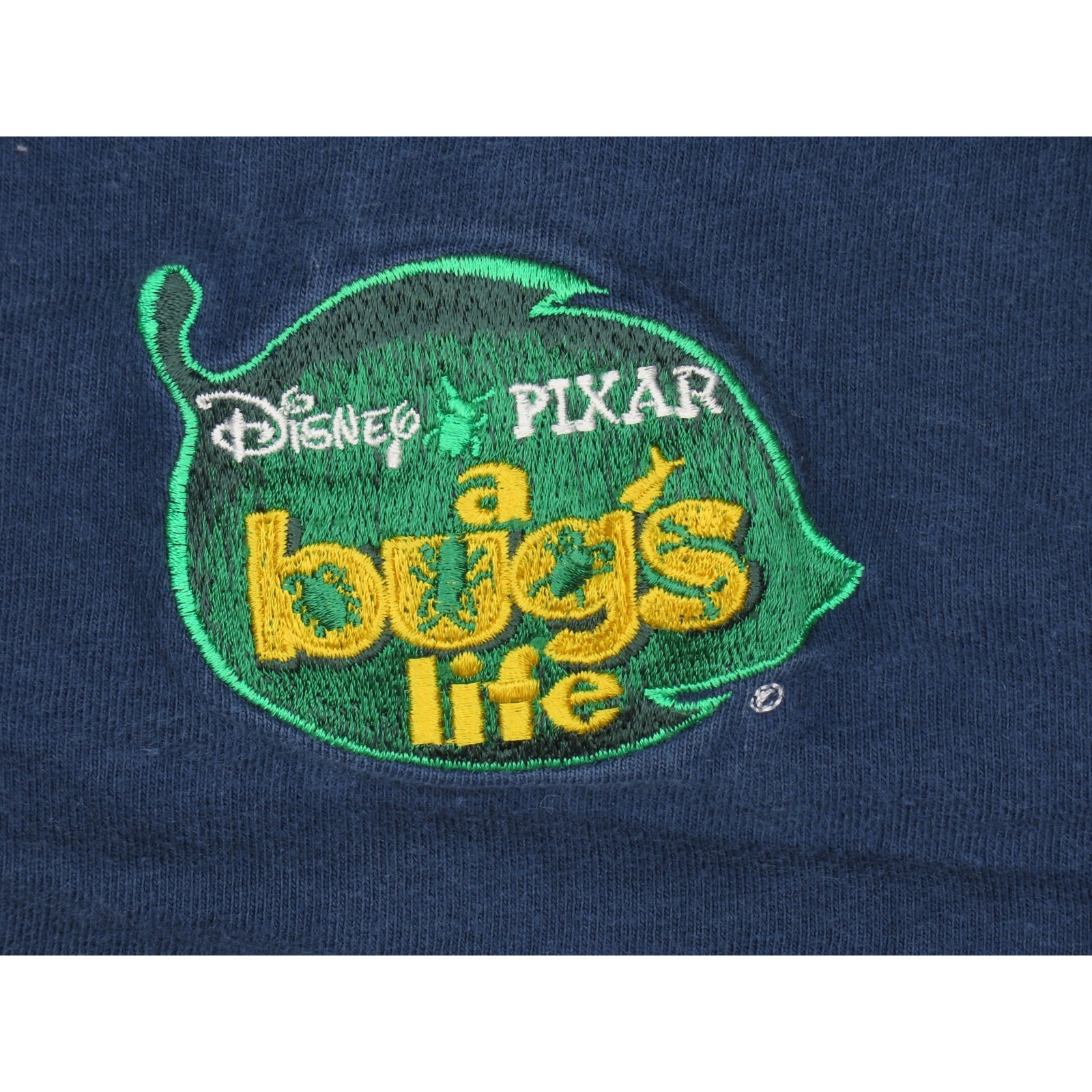 90s Vintage Disney Pixar A Bug’s Life Embroidered Movie Promo T Shirt Tee XL