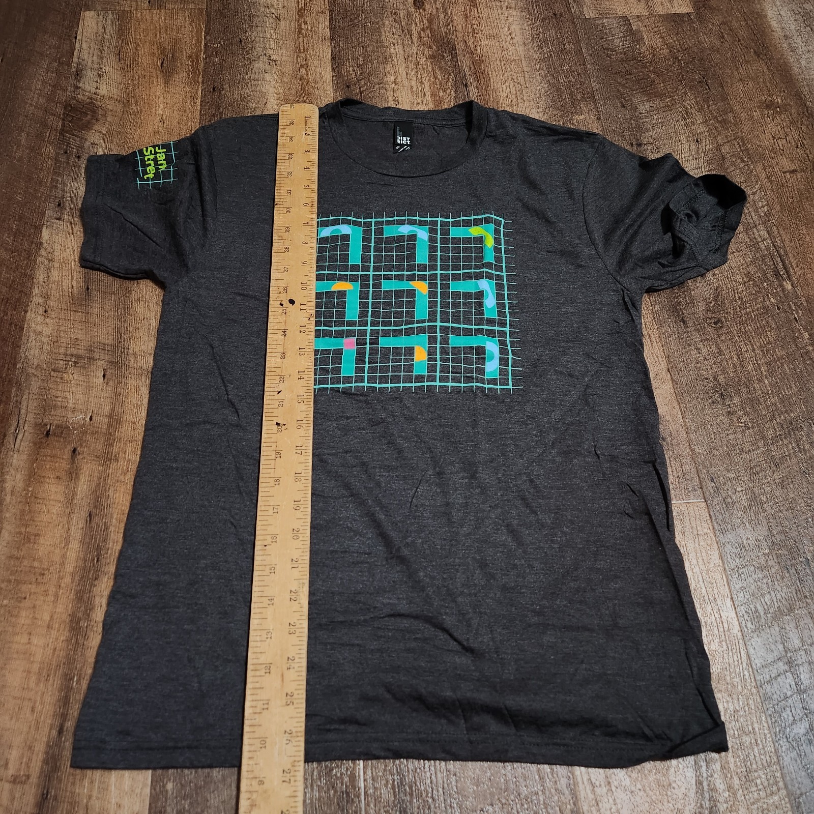 Jane Street Graphic T-Shirt Unisex Small Gray Finance Trading Math Swag Giveaway
