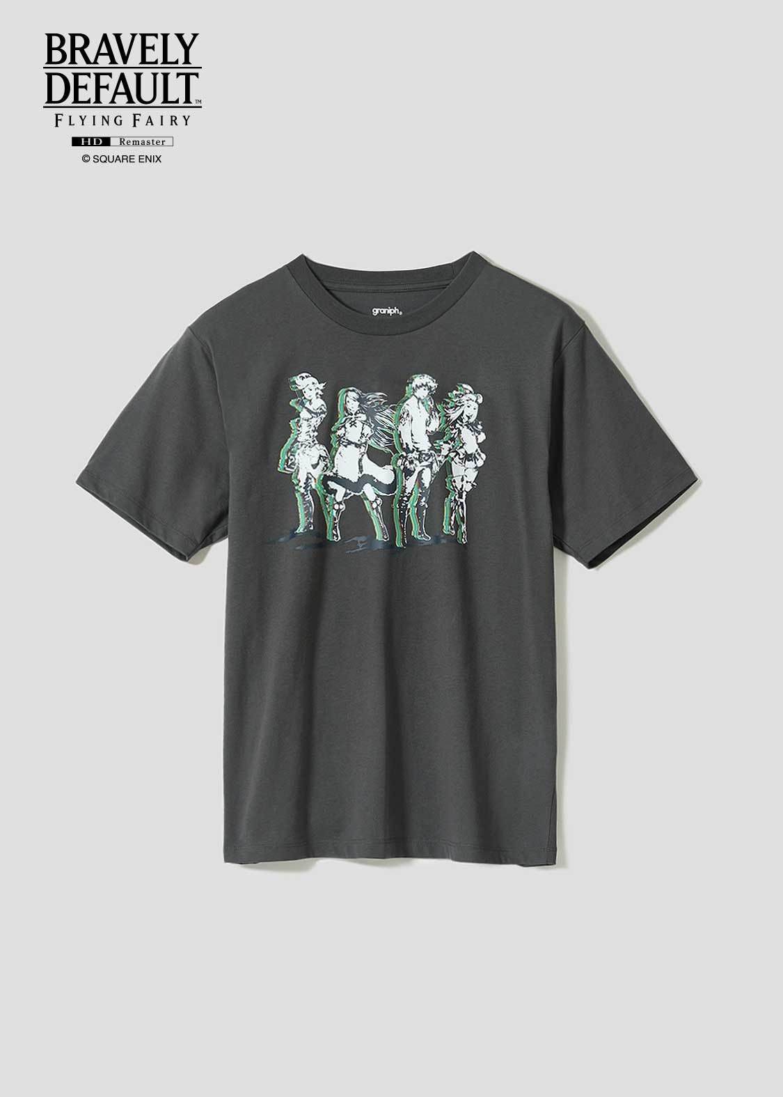 Bravely Default Octopath Traveler Warrior of Light T-Shirt M Size Rare