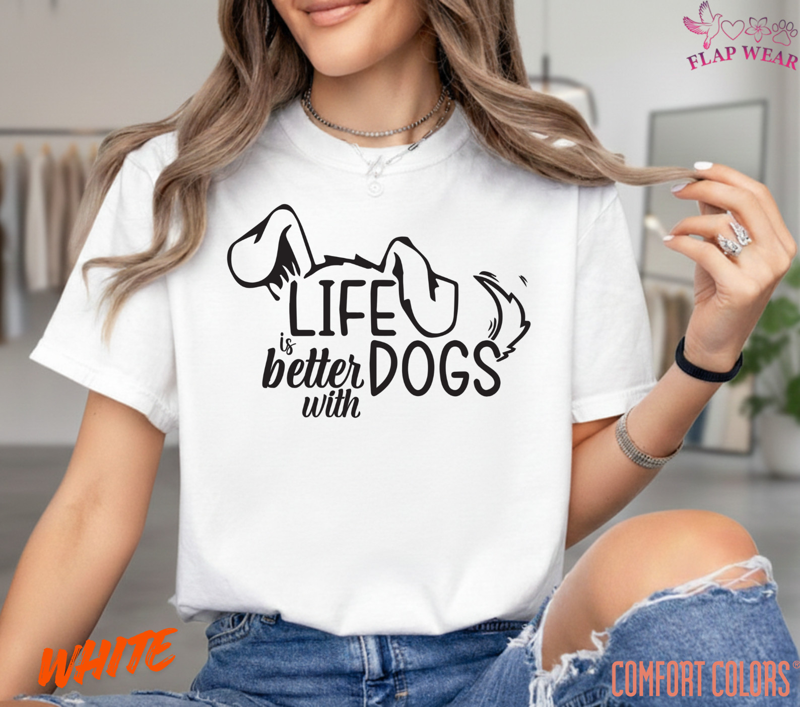 Unisex Cute Dog Lover T SHIRT,T shirt women,T shirt men,T shirt vintage Mom Dad
