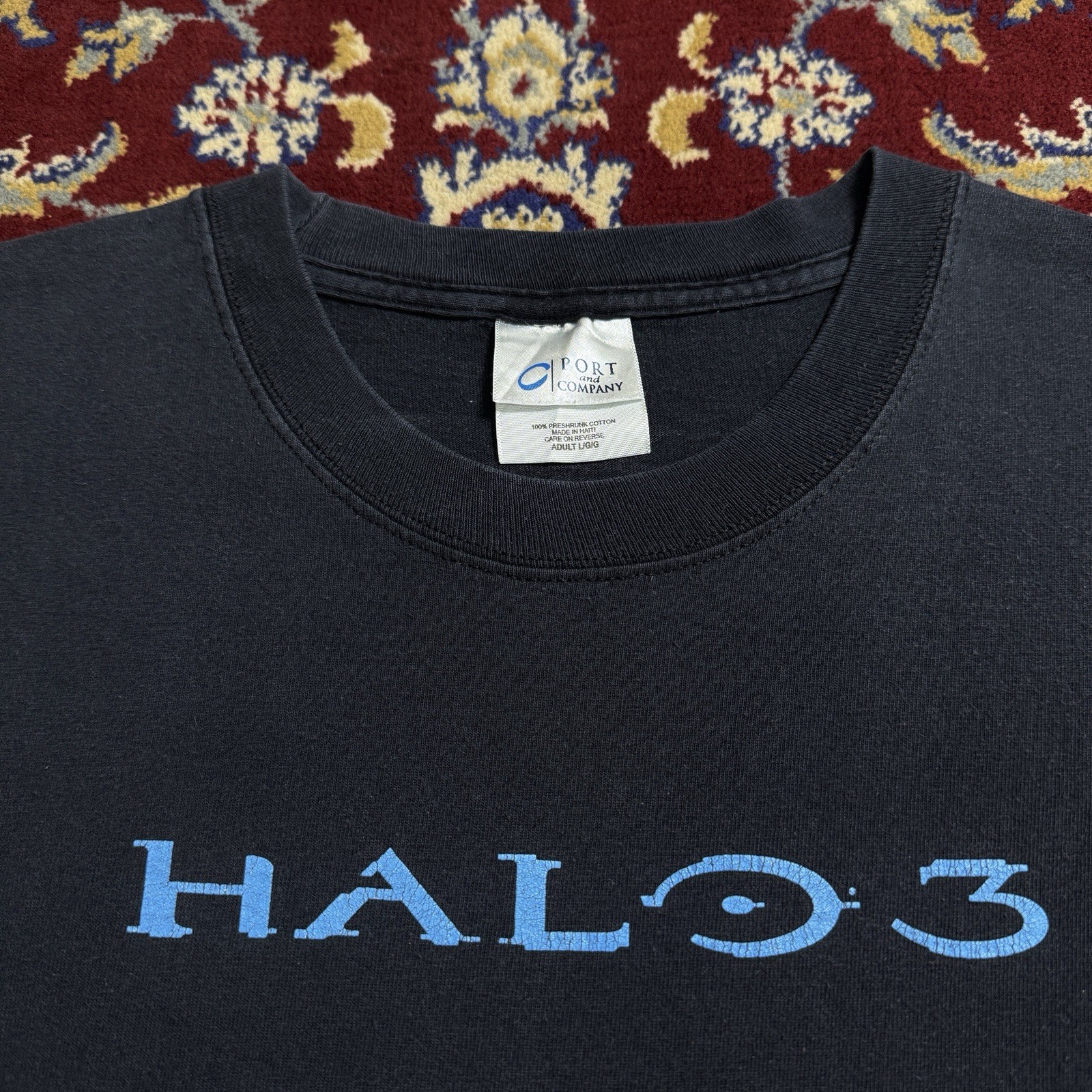 Vintage 2007 Halo 3 Xbox 360 Bungie Promo Video Game Tee T-shirt Y2k 2000s