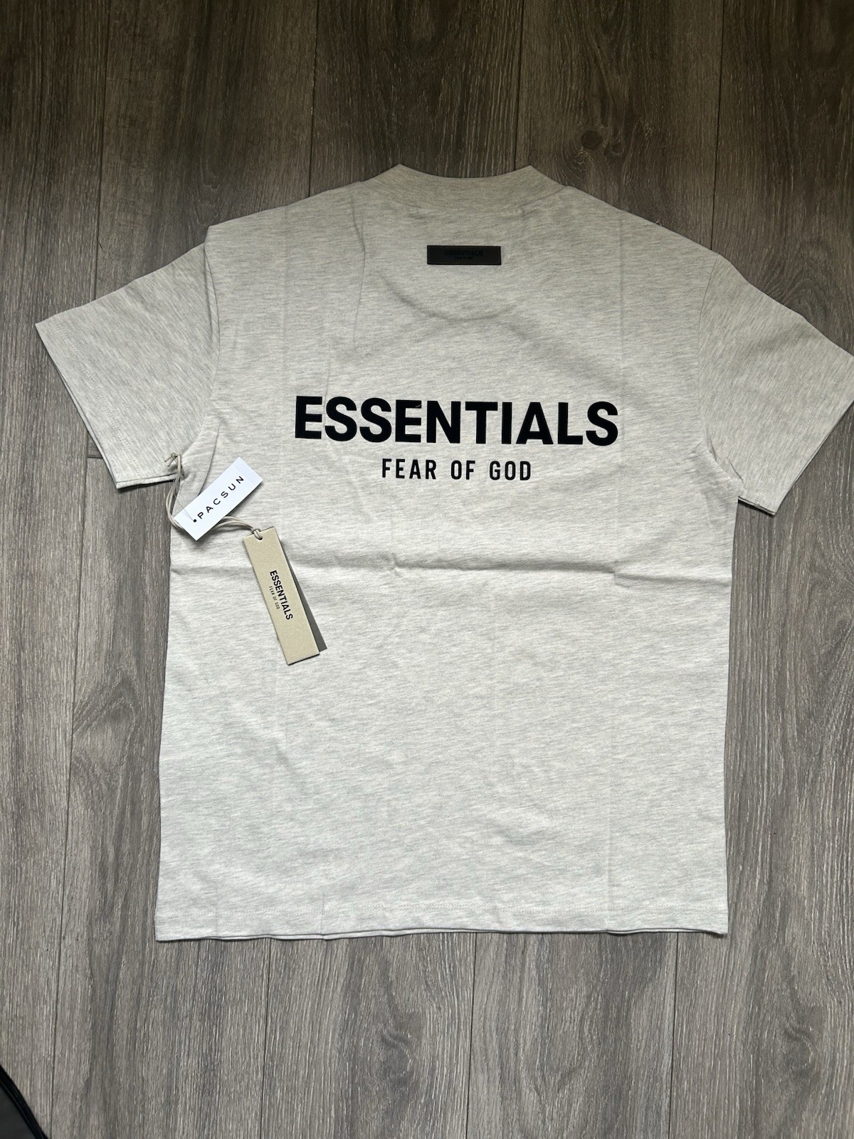 NWT, Size XS | Essentials Fear of God light oatmeal tee