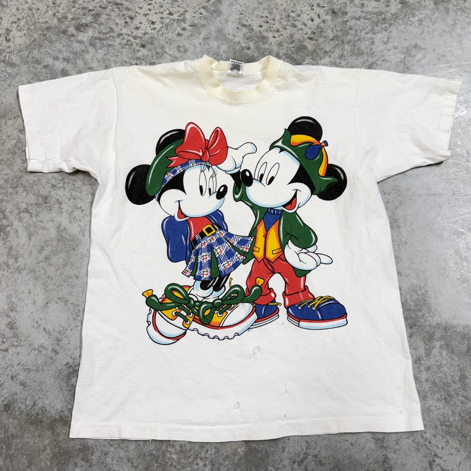 Vintage Mickey Unlimited Shirt Mens One Size Disney Mickey Minnie Tee 90s