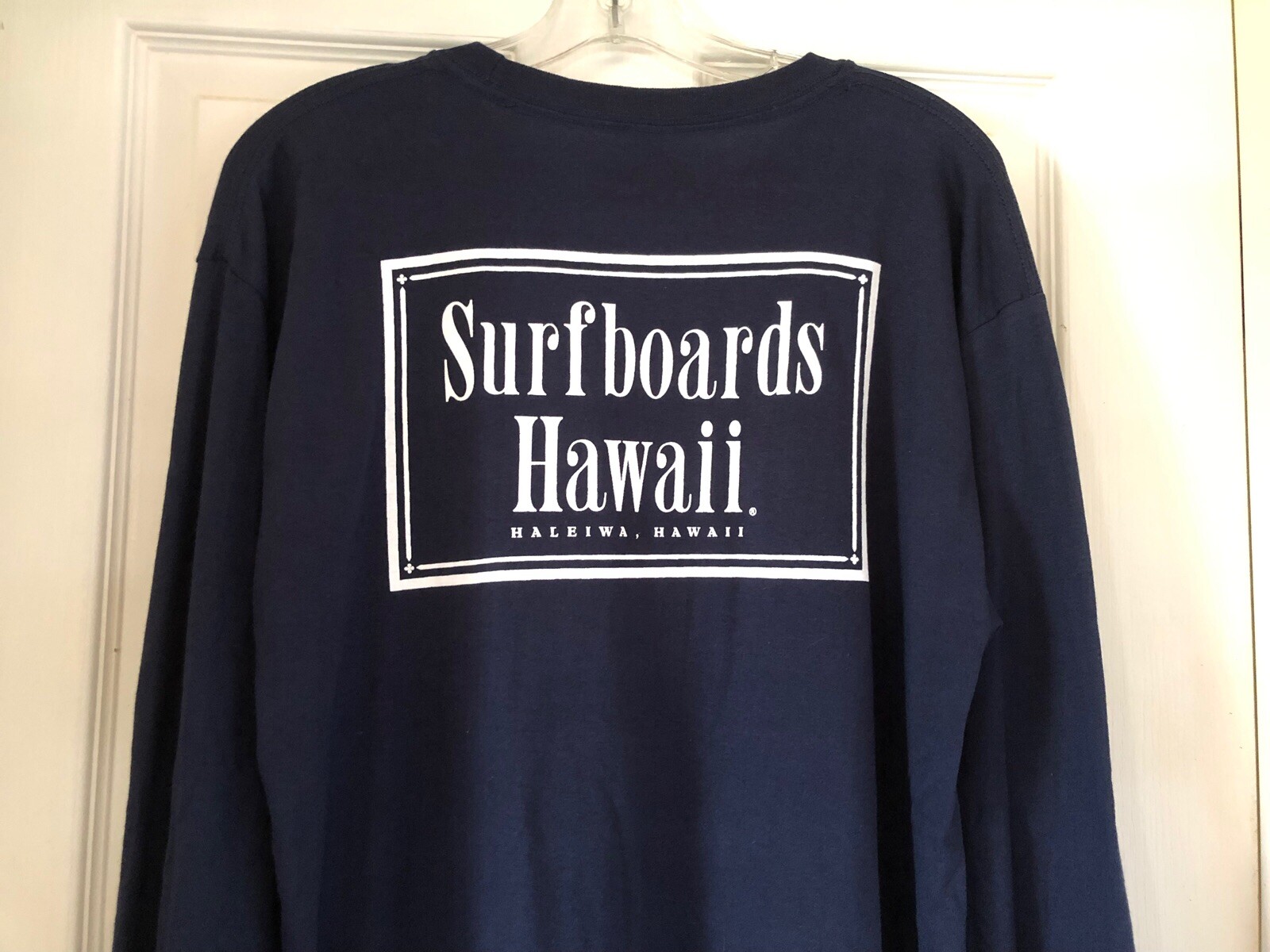 New Surfboards Hawaii Long Sleeved T-Shirt Original Classic, Two Vintage Designs