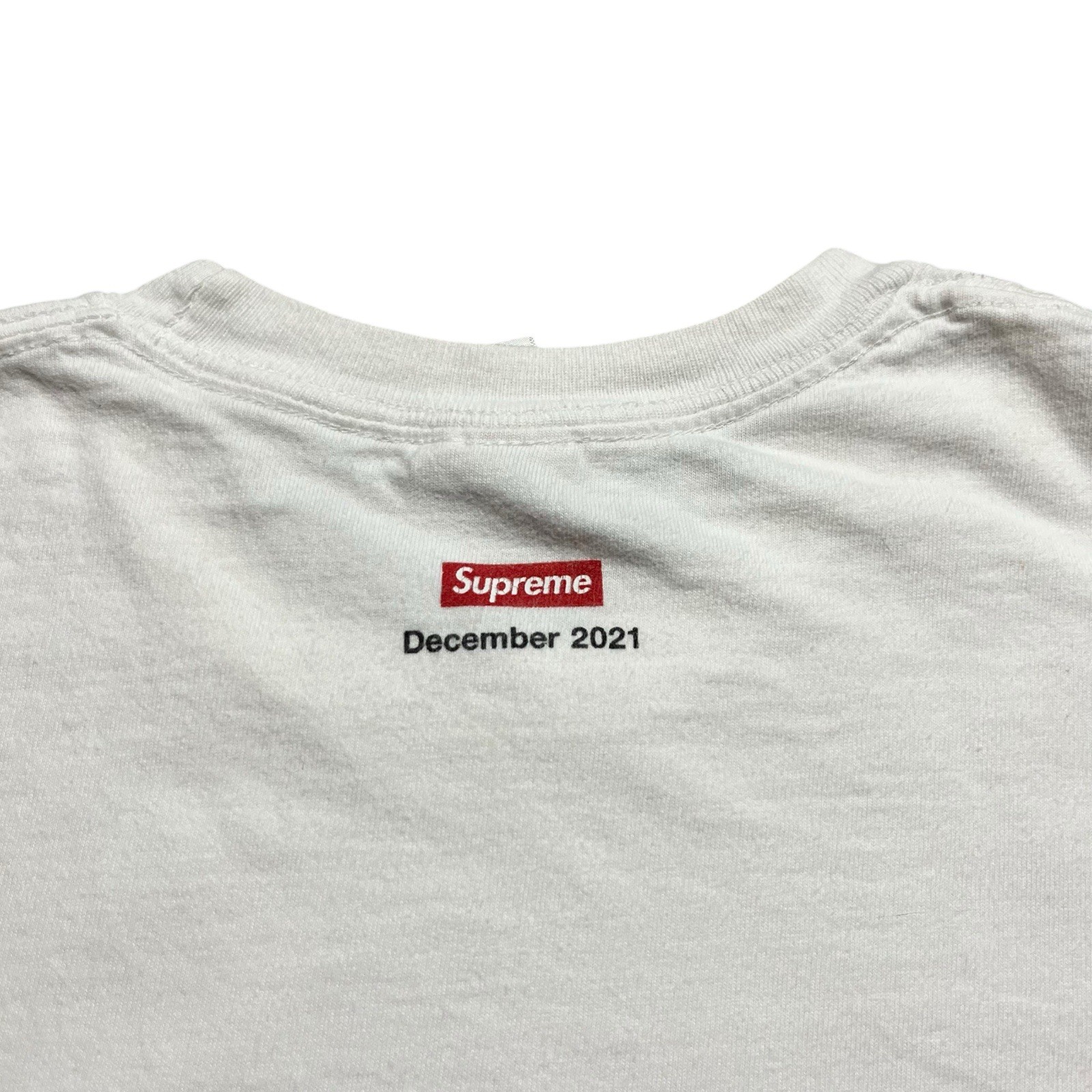 Supreme Merry Christmas 10 Bucks Shirt Size Medium Streetwear Skate Hype White