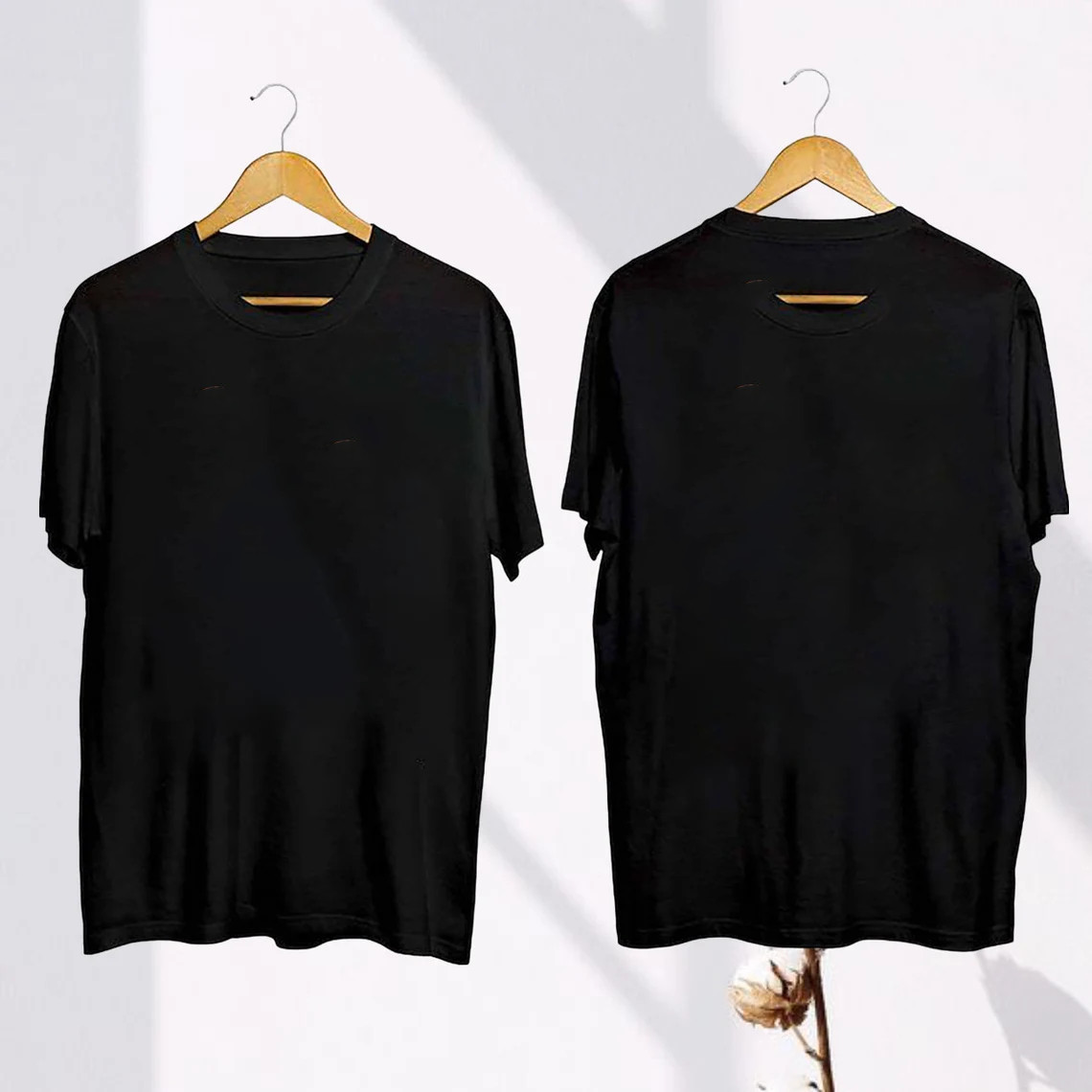 Custom Short Sleeve Black All Size S to 5Xl TShirt QT1953