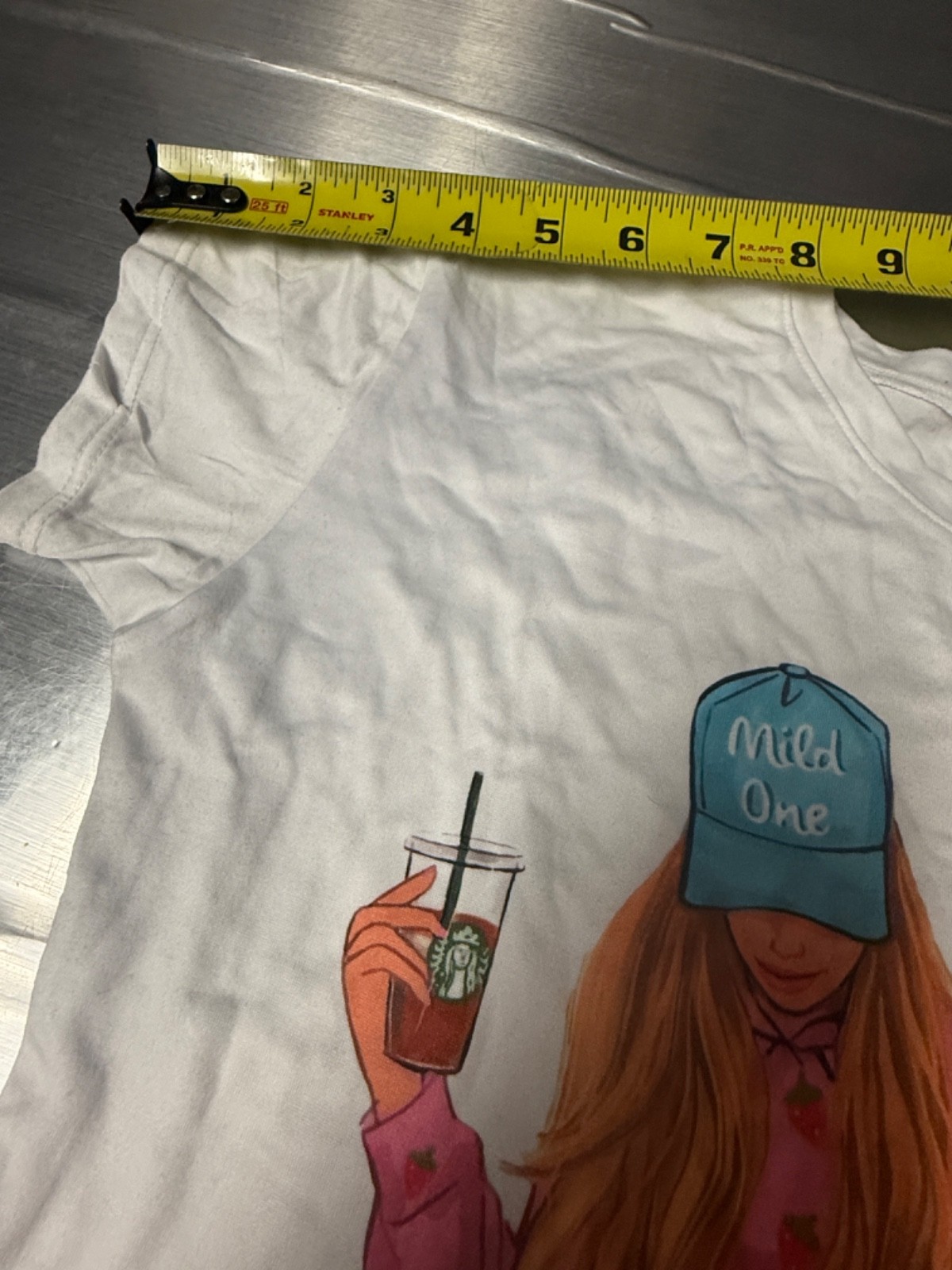 Young and Free – Mild One & Wild One- Girls XS T SHIRT NWT