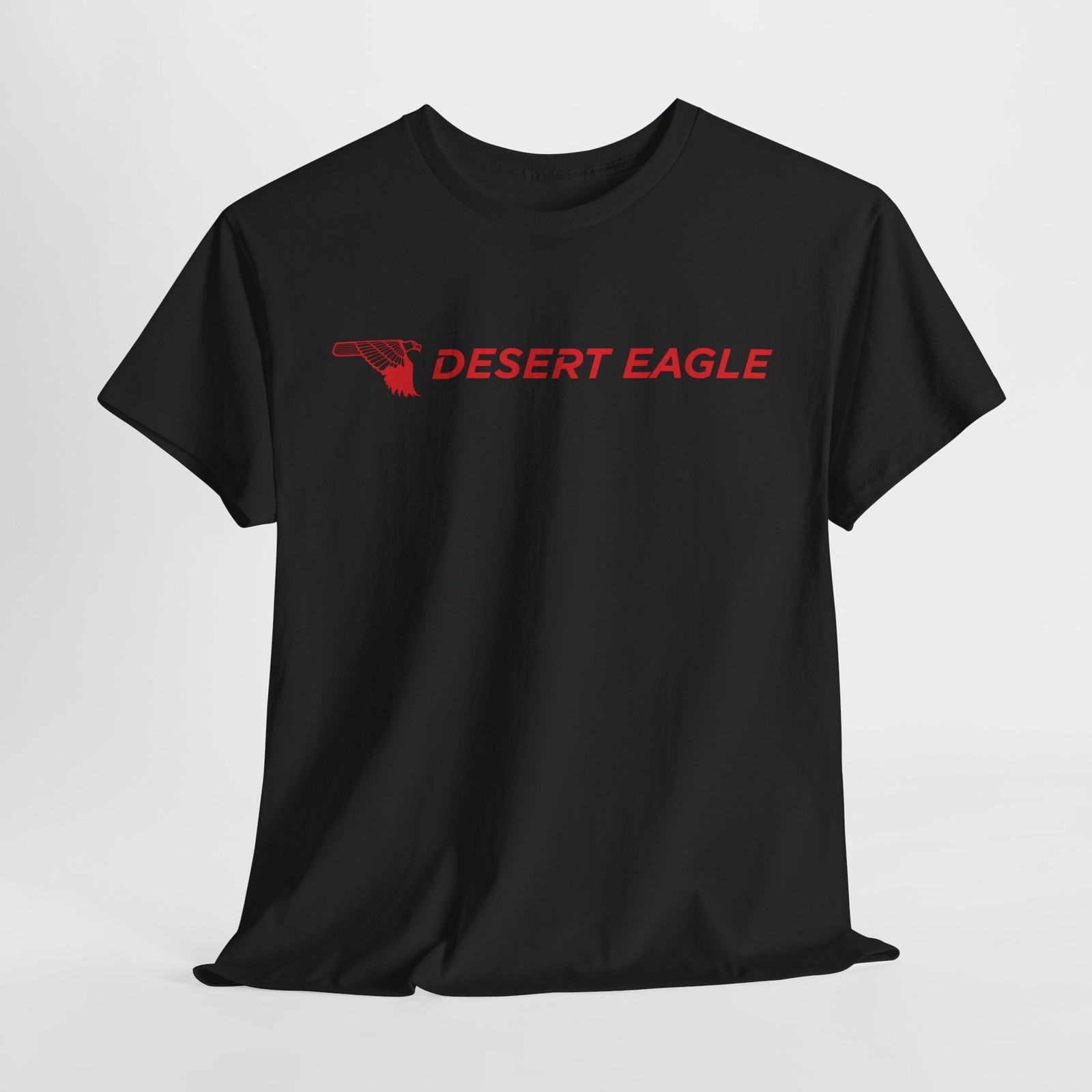 Desert Eagle Logo T-Shirt Pistol Firearm Graphic Gun Enthusiast Unisex Tee S-5XL