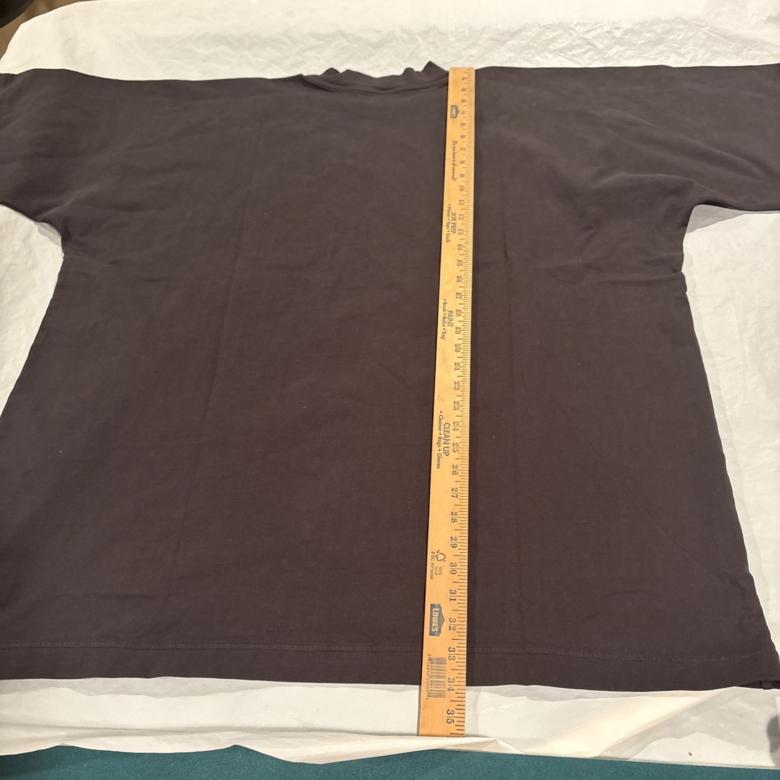 Yeezy YZY x GAP T Shirt Engineered By Balenciaga Mock Neck Oversized Black Large