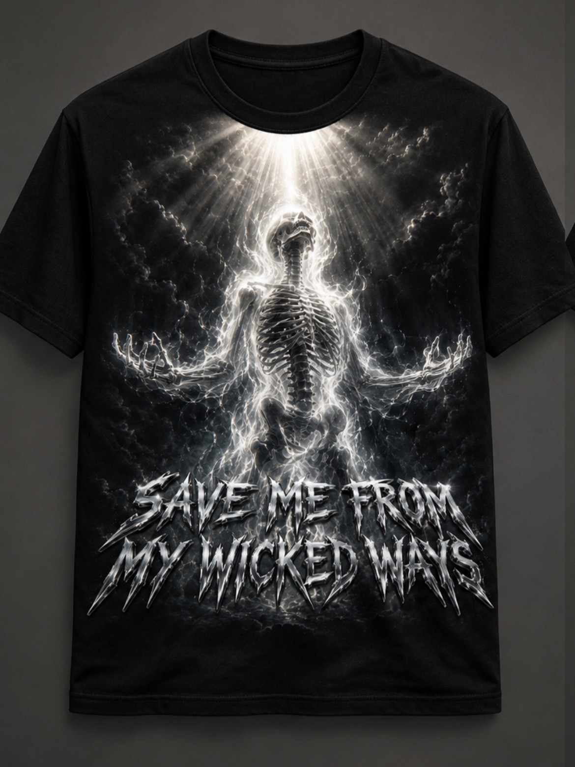 MND+CTRL “Save Me From My Wicked Ways” Graphic T-Shirt | Christian Streetwear Fa