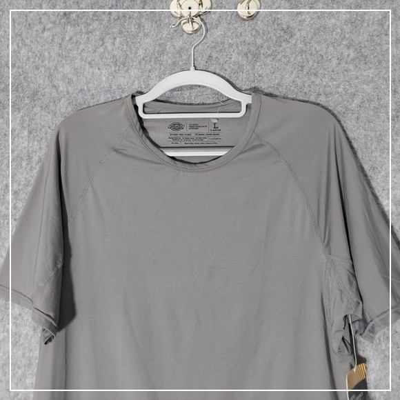 Dickies Mens Performance Tee L Lightweight Breathable Quick Dry Casual Everyday