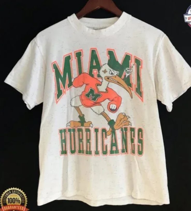 Miami Hurricanes Shirt, University of Miami Shirt