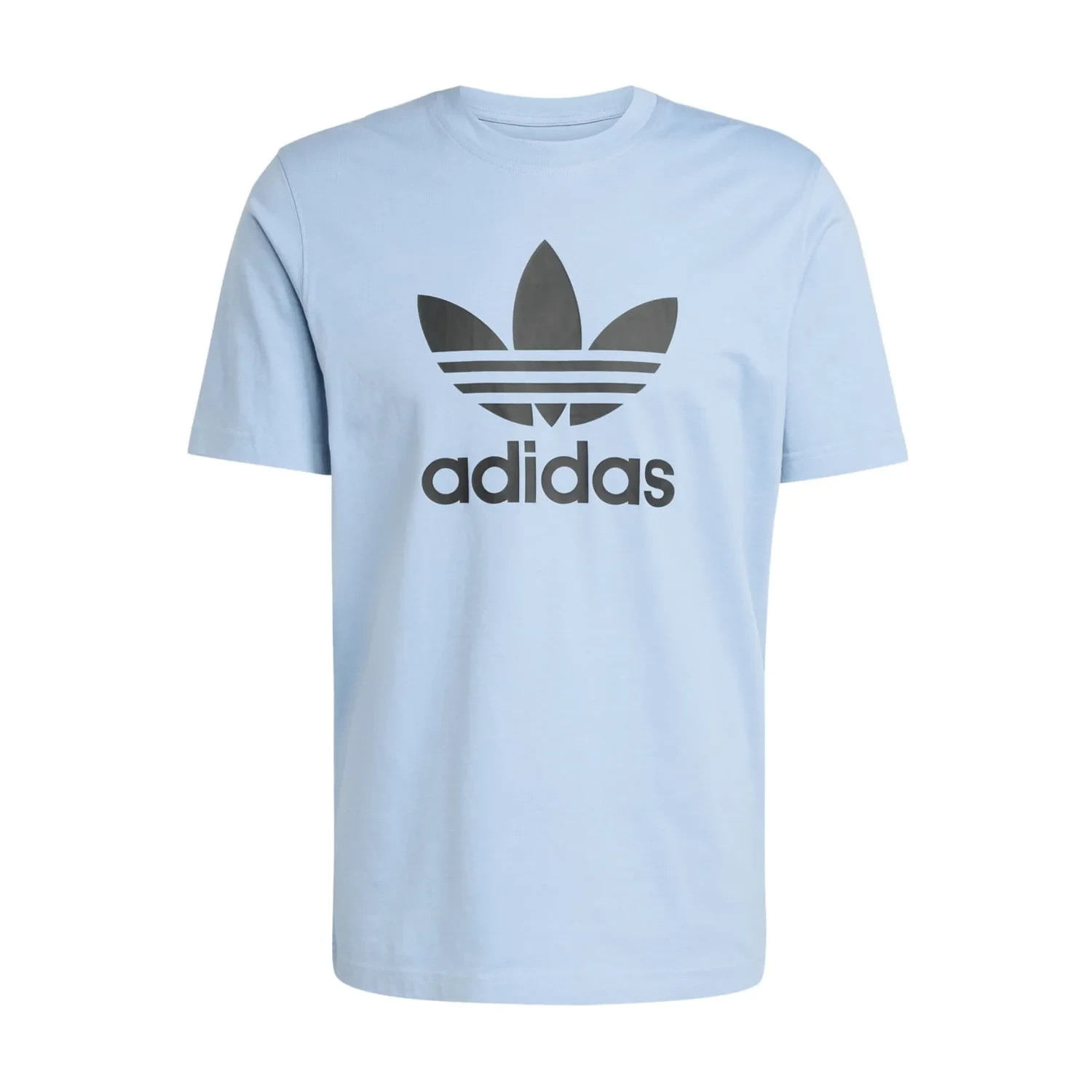 adidas Originals Adicolor Trefoil Tee Shirt JY3758 Light Blue Mens New Sz S, M