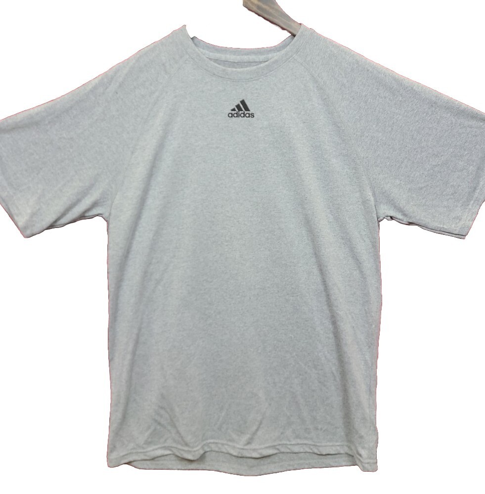 NEW NWT Adidas Climalite Short Sleeve SS S/S Men’s SMALL S GRAY TSHIRT Tee SPORT