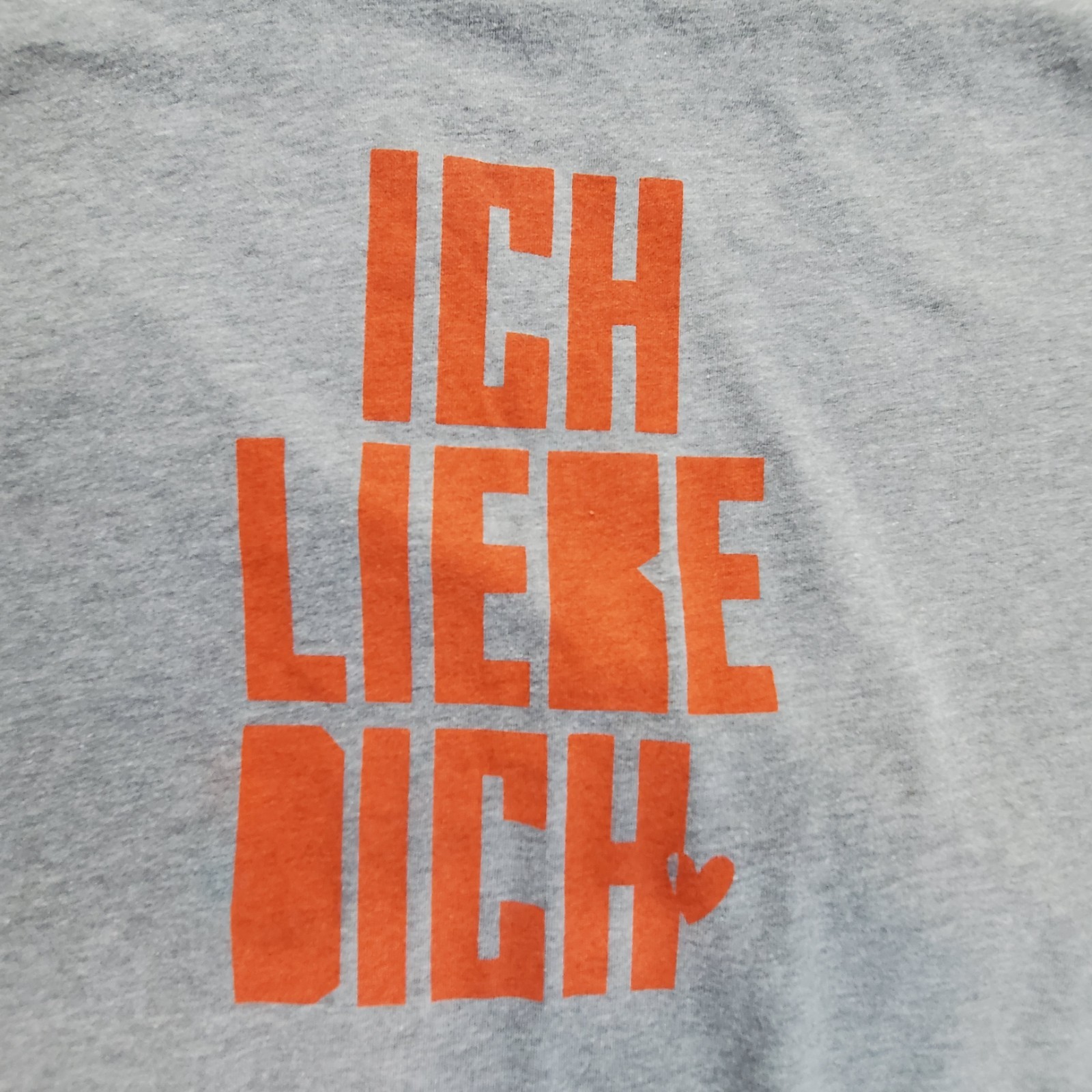 Nextlevel “ICH LIEBE DICH” t-shirt Size XXL EUC