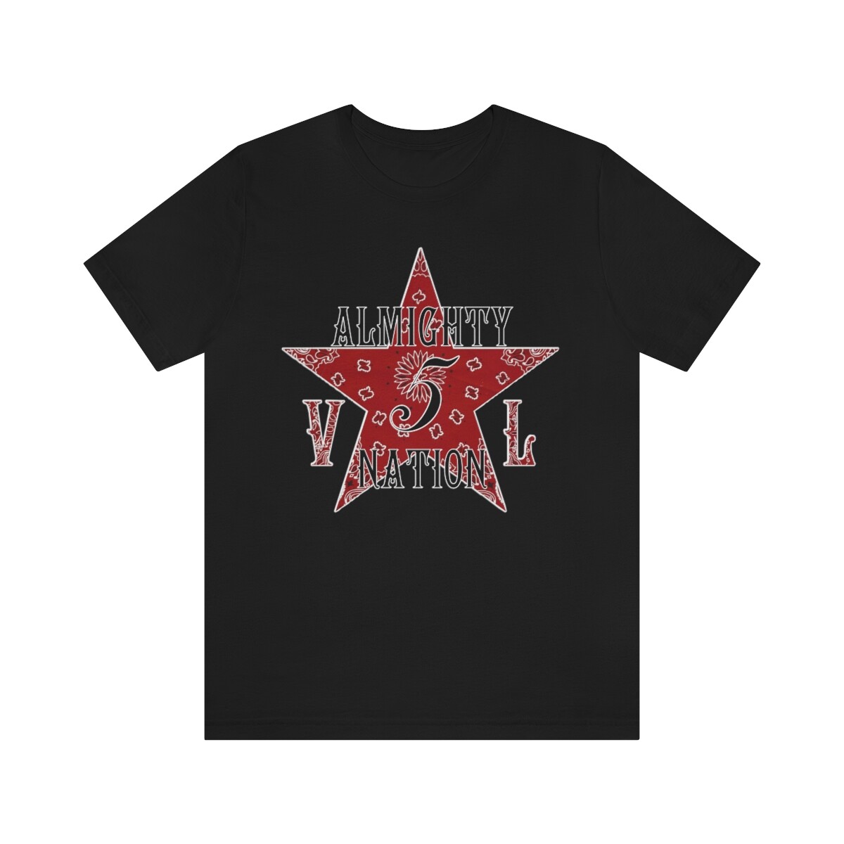 Almighty VL Nation 5 T-Shirt Vice Lords All is Well AVLN