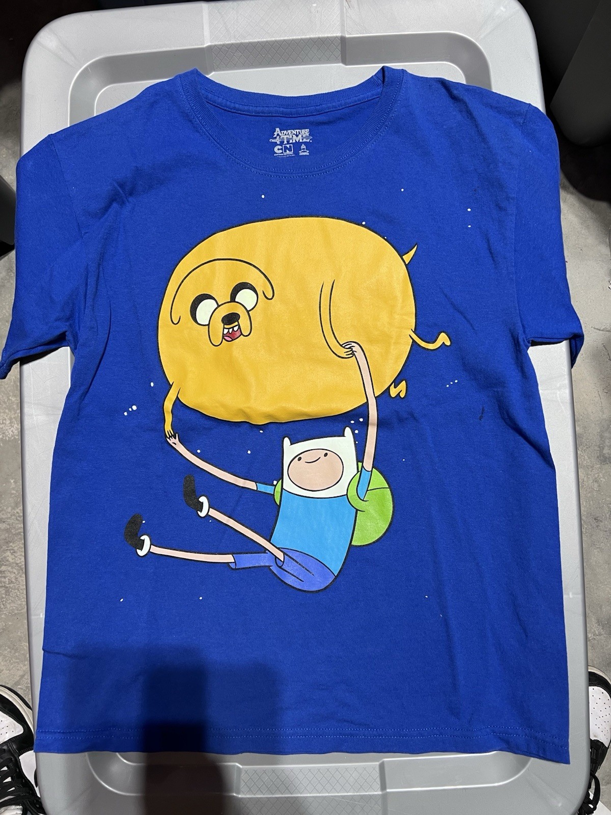 Adventure Time Finn and Jake Cartoon Network Kids Size Large