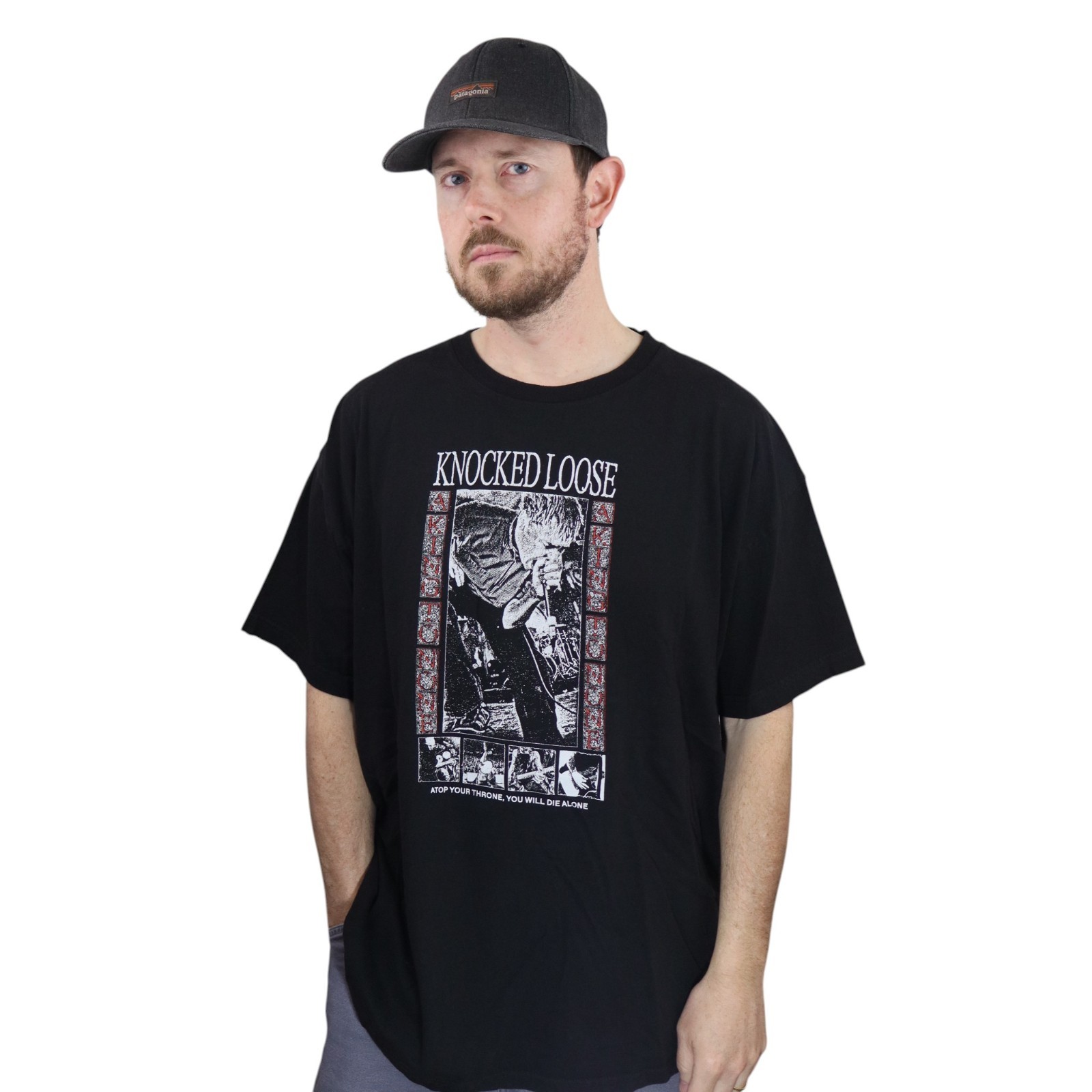 Knocked Loose Upon Loss T Shirt Mens 2XL Black Metalcore A King To None Band Tee