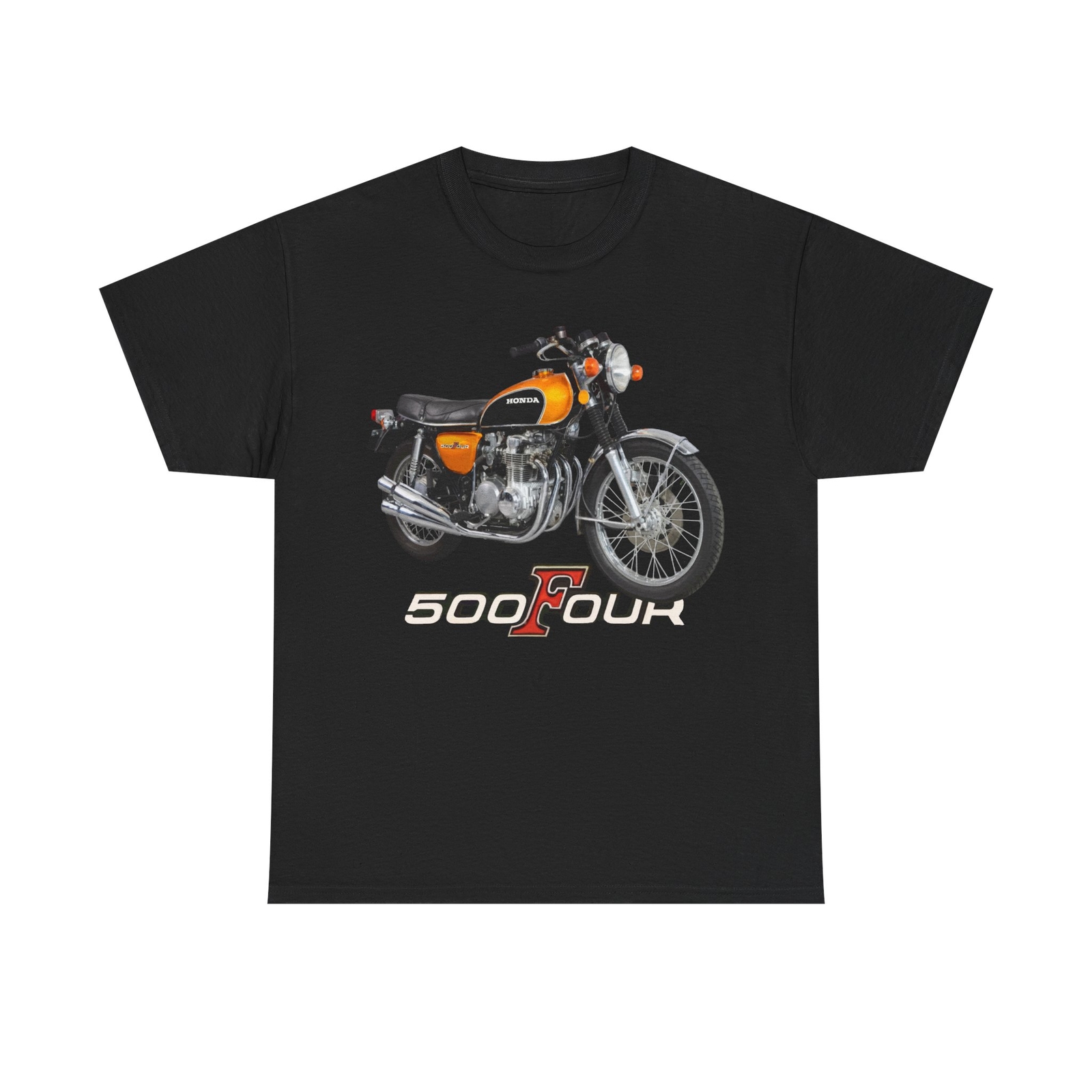 Honda CB500 Four Classic Honda Motorcycle T Shirt Printed in USA