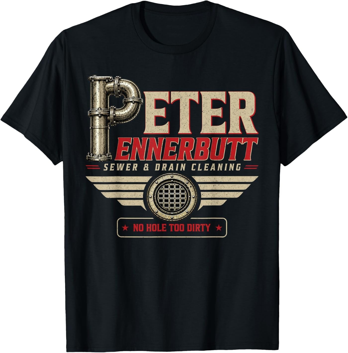 Peter Ennerbutt Funny Adult Humor Innuendo Joke Gag Gifts Unisex T-Shirt