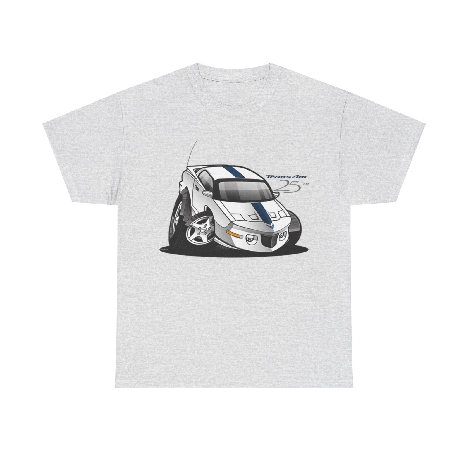 DigiRods Pontiac 1994 Trans Am 25th Anniversary Edition Cartoon Car T Shirt