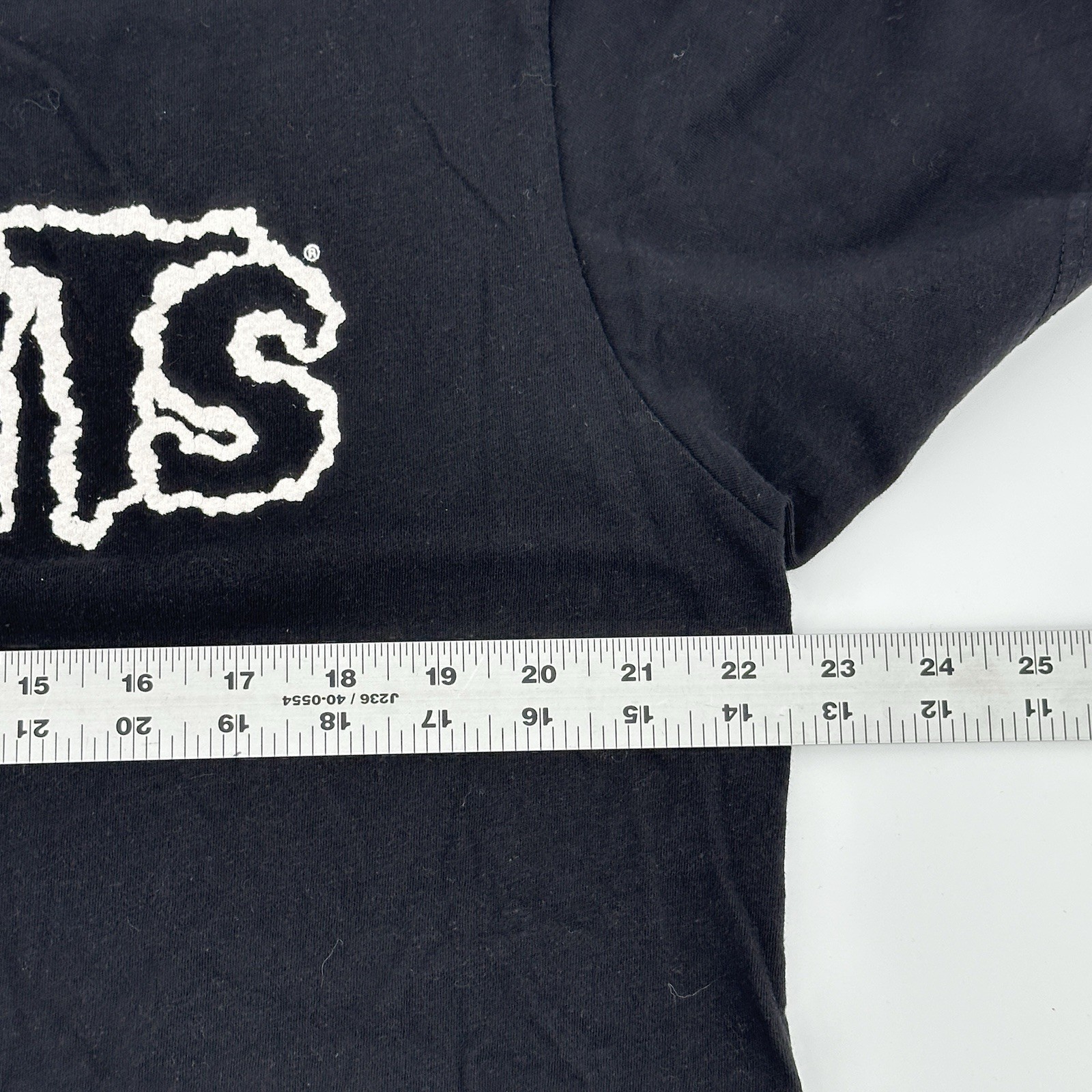Misfits American horror punk band Logo Black T-Shirt Size XL