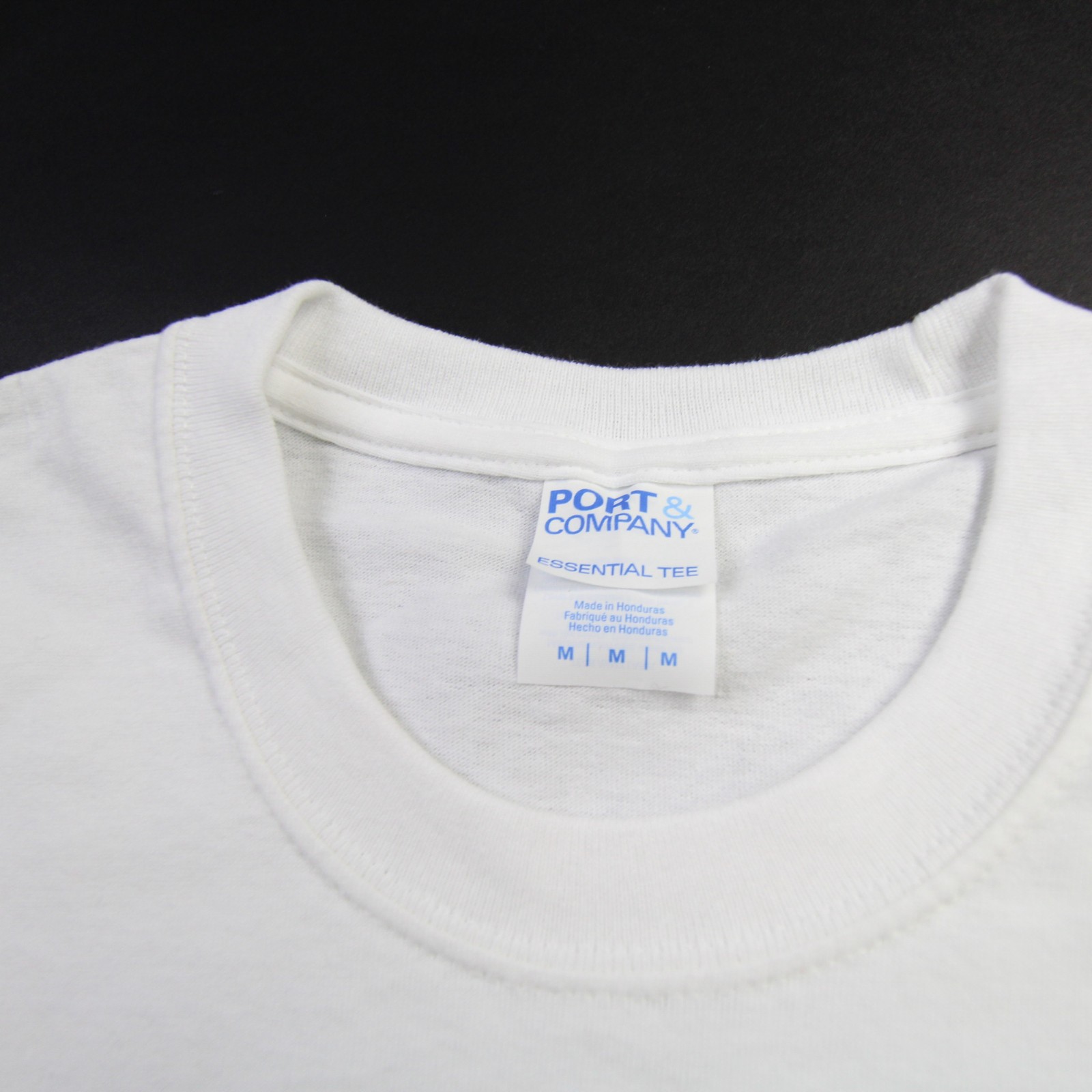 Port & Company Short Sleeve Shirt Men’s White Used M
