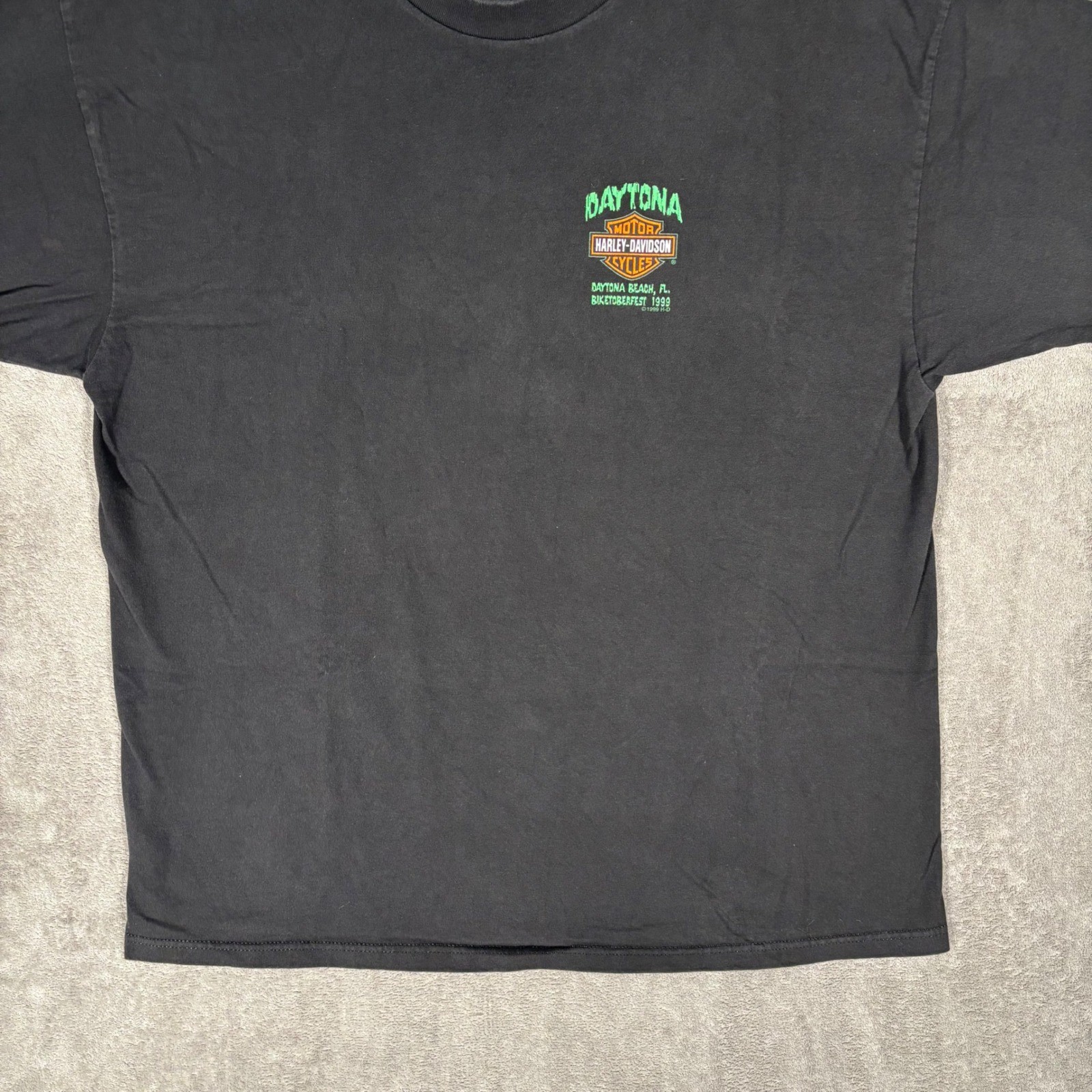 VNTG Harley Davidson Daytona Bike Week 99 Last Bike Rally of Century T Shirt XXL